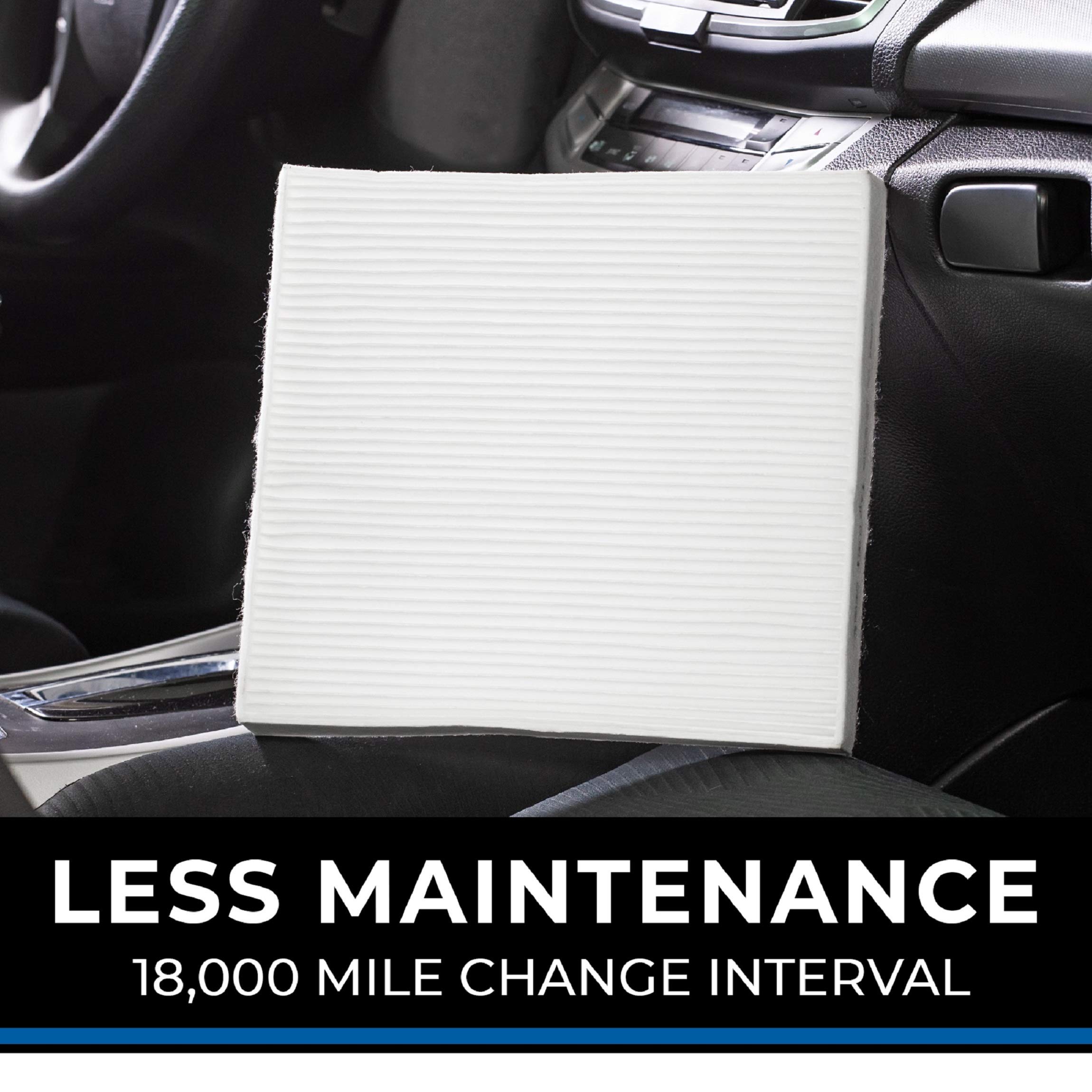 Spectre Essentials Cabin Air Filter By K&N: Premium, 50-Percent Longer Life: Fits Select 2003-2020 Honda/Acura (Accord, Pilot, P