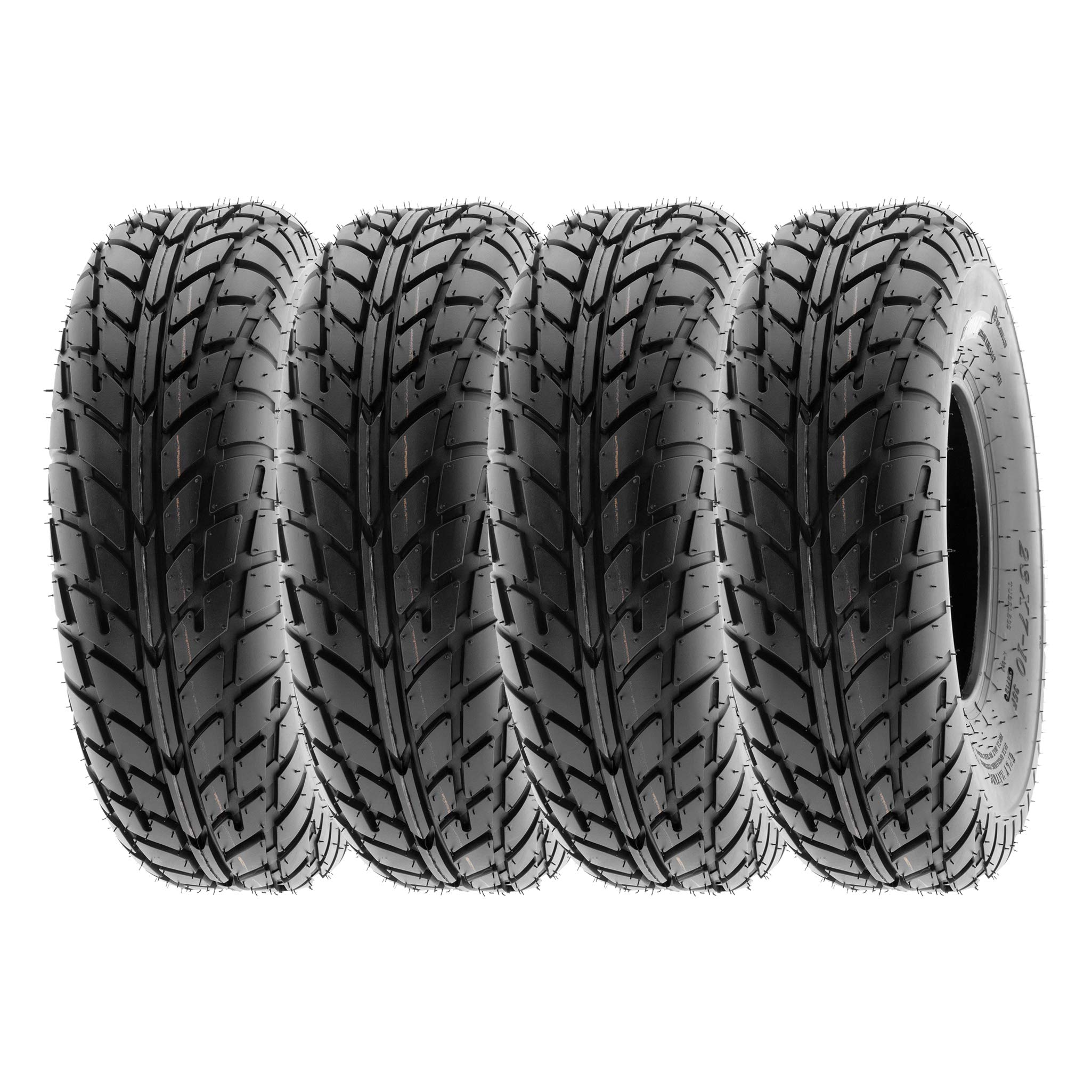 SunF 19x7-8 19x7x8 Hardpack Race Sport ATV UTV Quad Tire 6 PR A021 - SET of 4