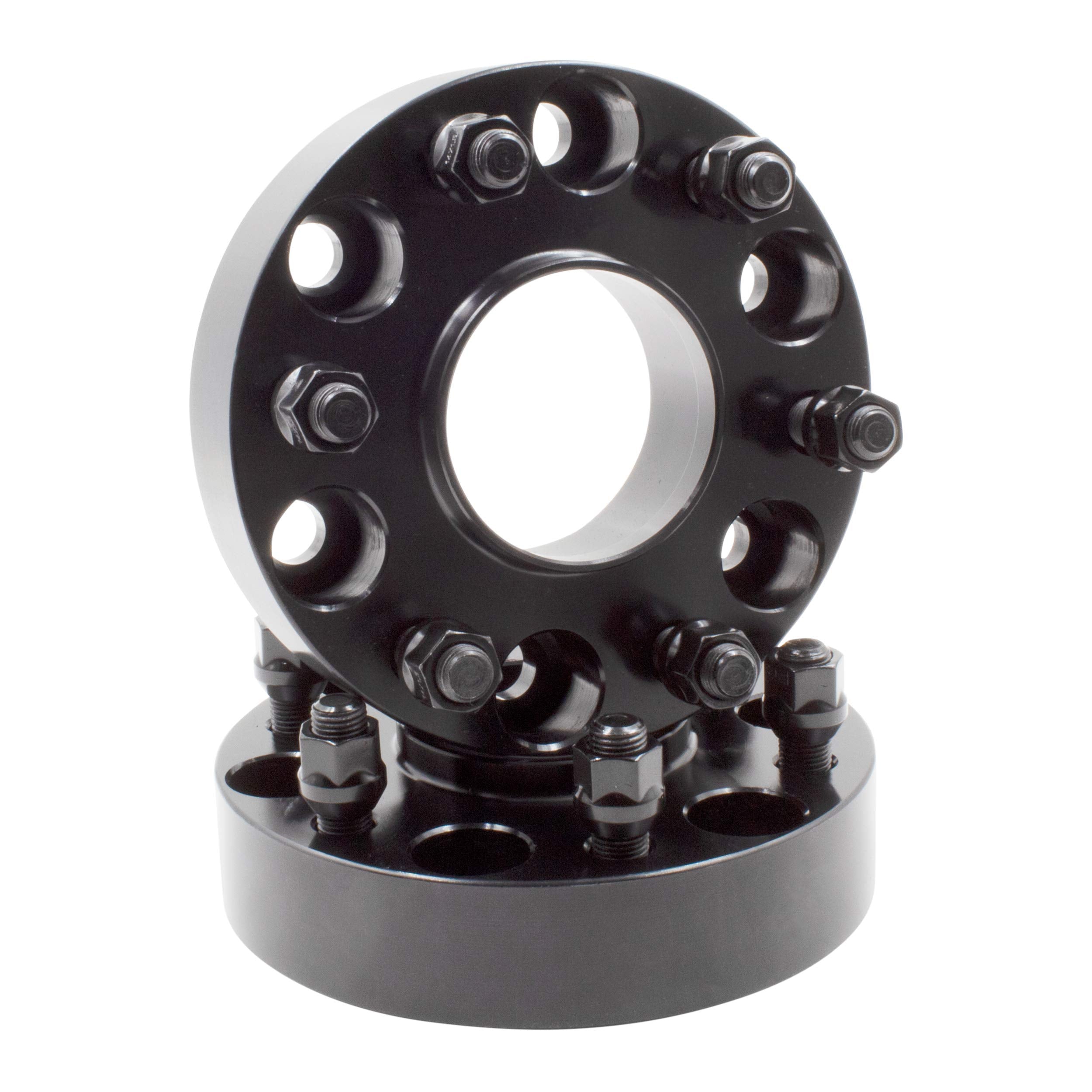 Wheel Accessories Parts 2 Pcs Hubcentric Wheel Spacers Adapters 6x5.5 6x139.7 1.25 Inch Thick M14x1.5 14x1.5 Thread Stud Fits 19