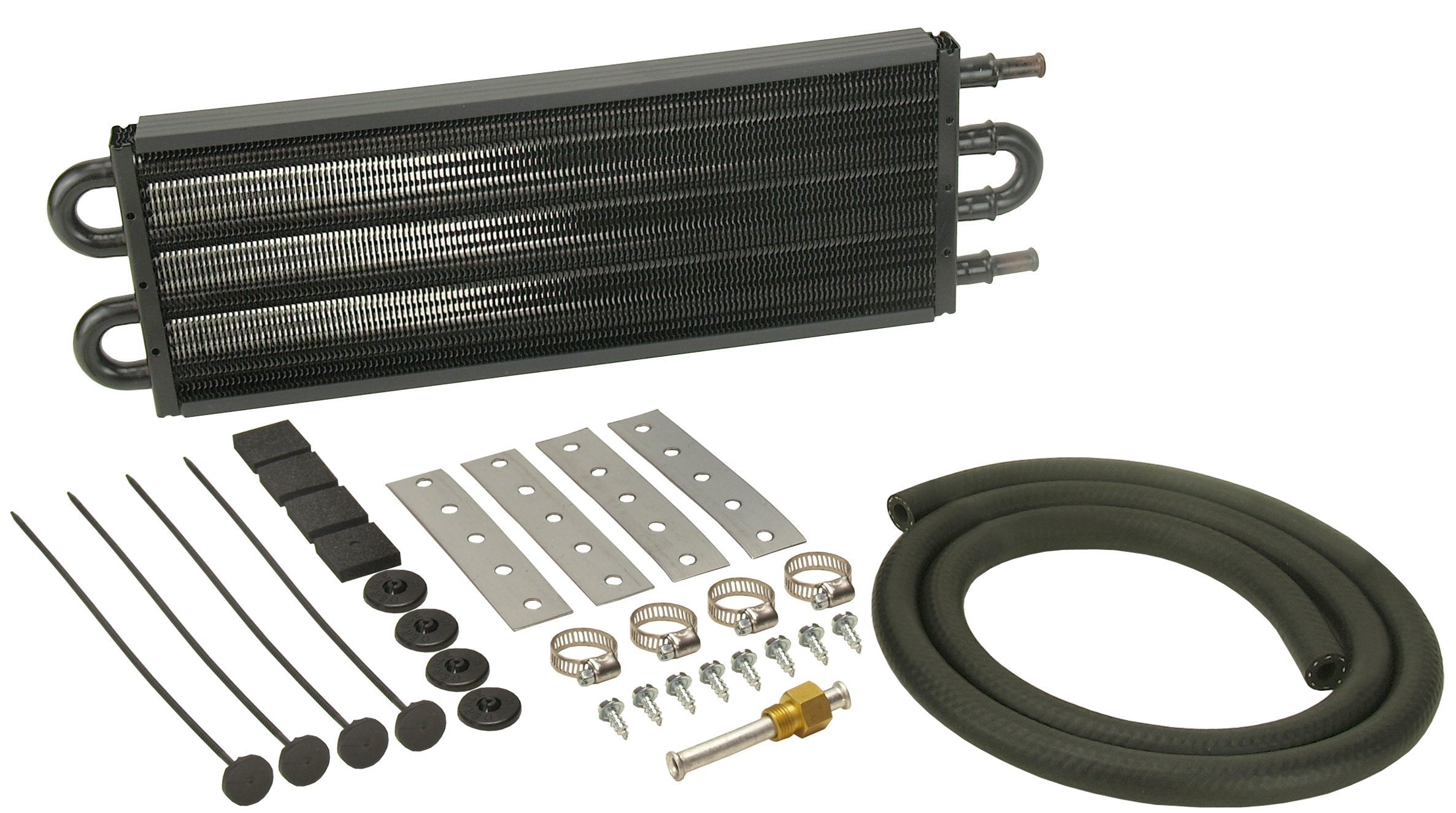 Derale 13102 Series 7000 Transmission Oil Cooler , Black