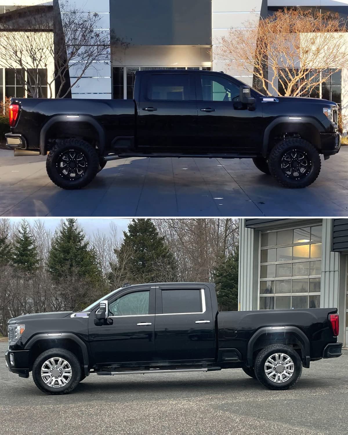 4Pcs Front & Rear Led Side Marker Light Compatible With Sierra 2500Hd 3500Hd 2020-2024 Pickup Side Parking Position Lamp Driver