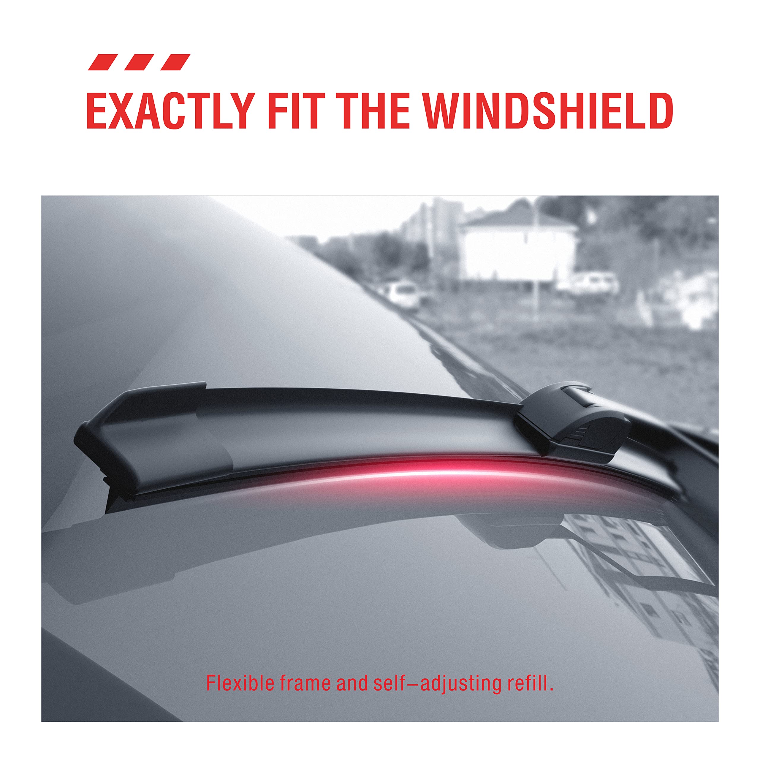 24''/19'' Windshield Wiper Blades Fit For Audi A3 2013-2005 Bmw 3-Series 4-Door E90 E91 F30 F31 F34 F80 M3 09/2009-2018 Oe Quali