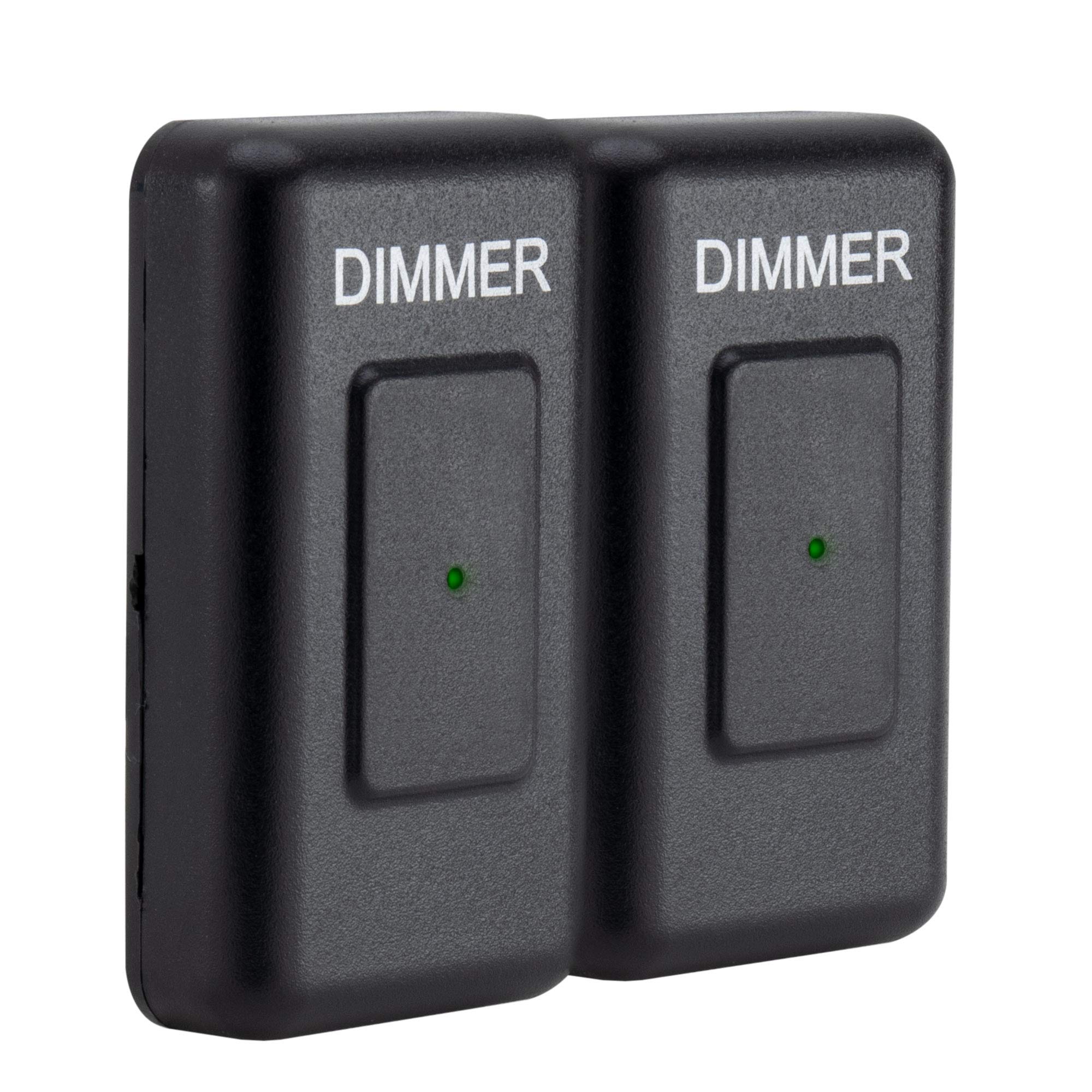 Recpro Dimmer Switch | Rv 12V Touch Dimmer Switch | Compatible With Led, Incandescent, Or Halogen Bulbs (Double)