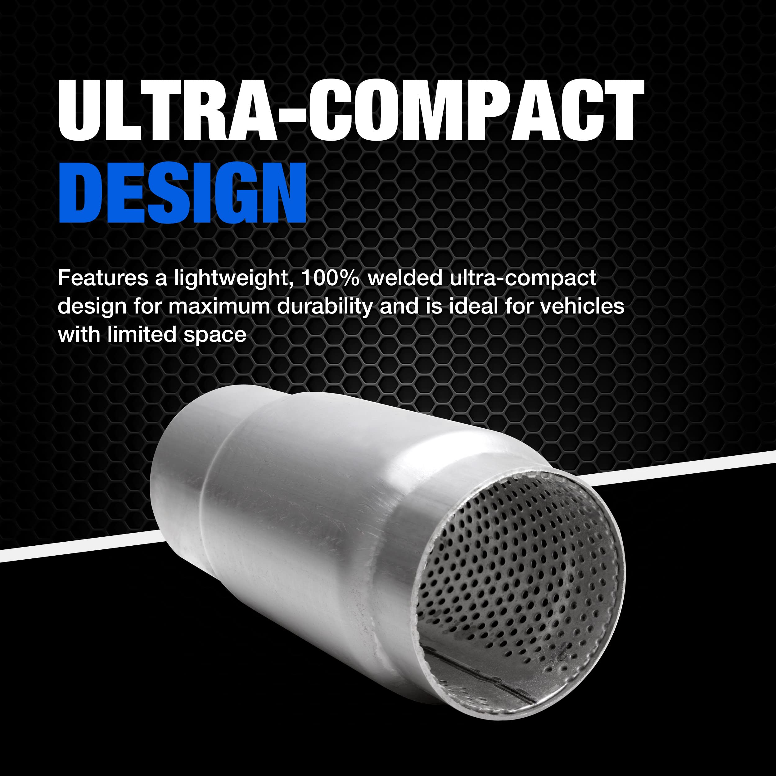 Dynomax Race Bullet 24249 Exhaust Resonator