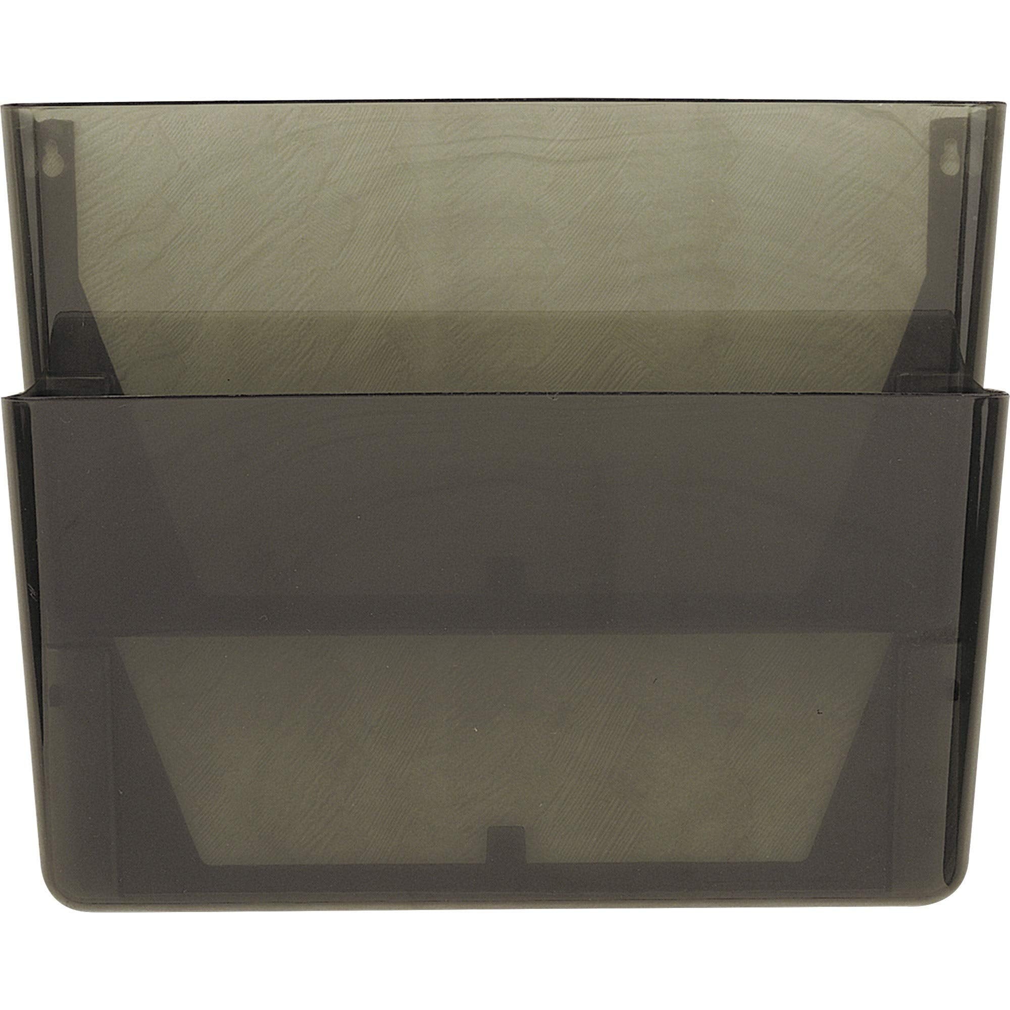 Officemate Magnetic Wall File Letter Size, Smoke (21451)