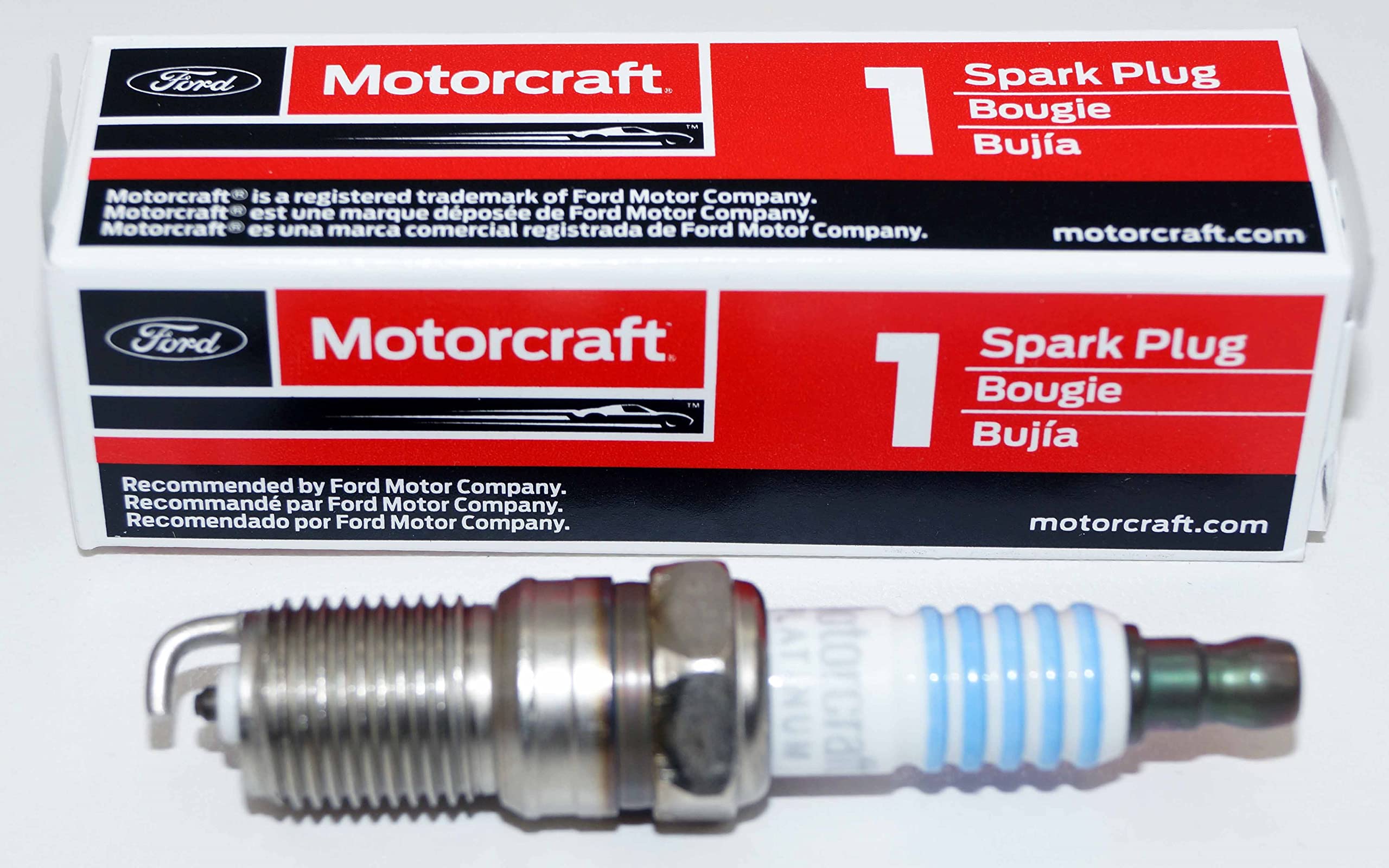 Pack Of 10 Genuine Motorcraft Spark Plug Sp-479 Agsf22Wm