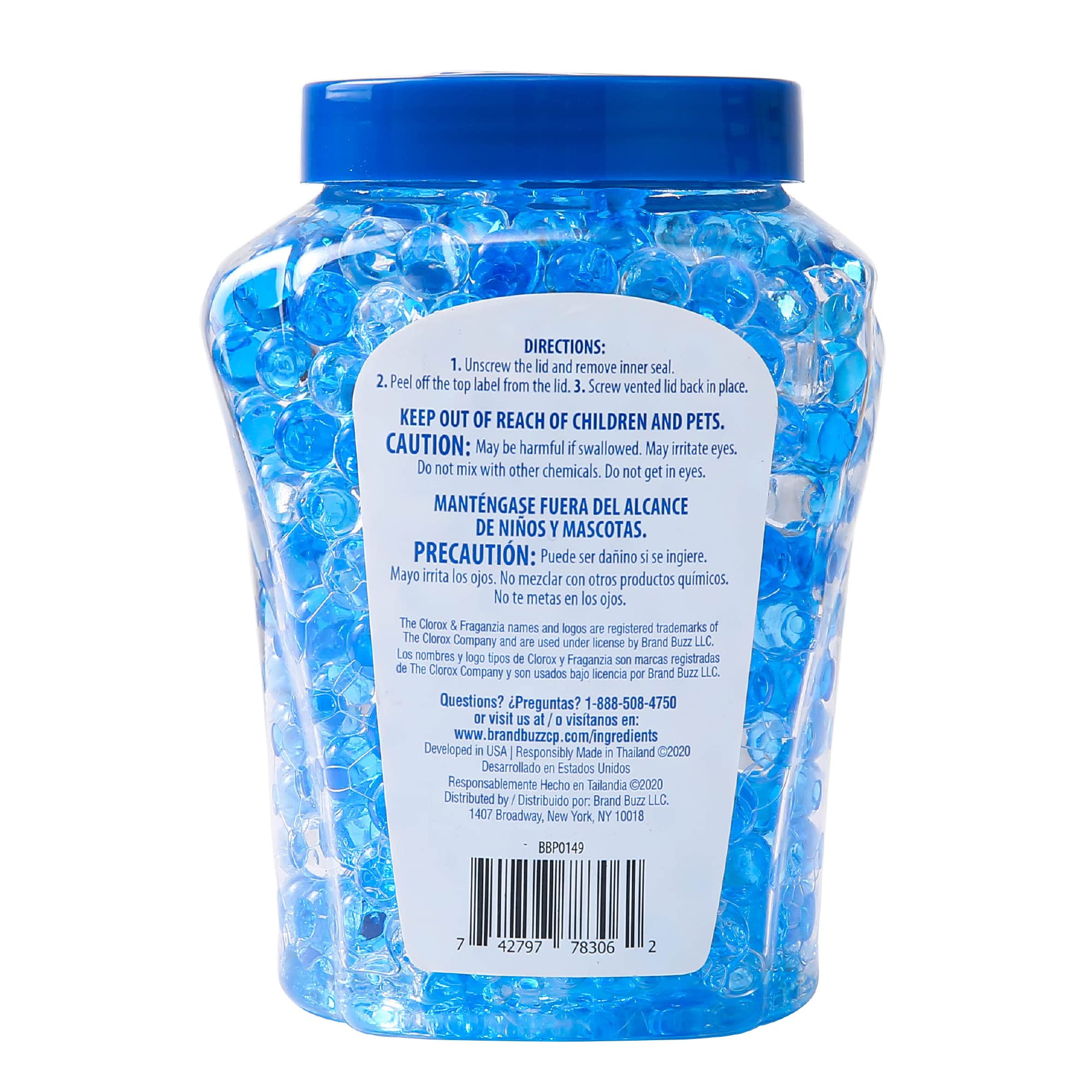 Clorox Fraganzia Crystal Beads Air Freshener | Long-Lasting Gel Beads in Spring Fragrance for Home, Bathroom, or Car, 12 Oz - 6