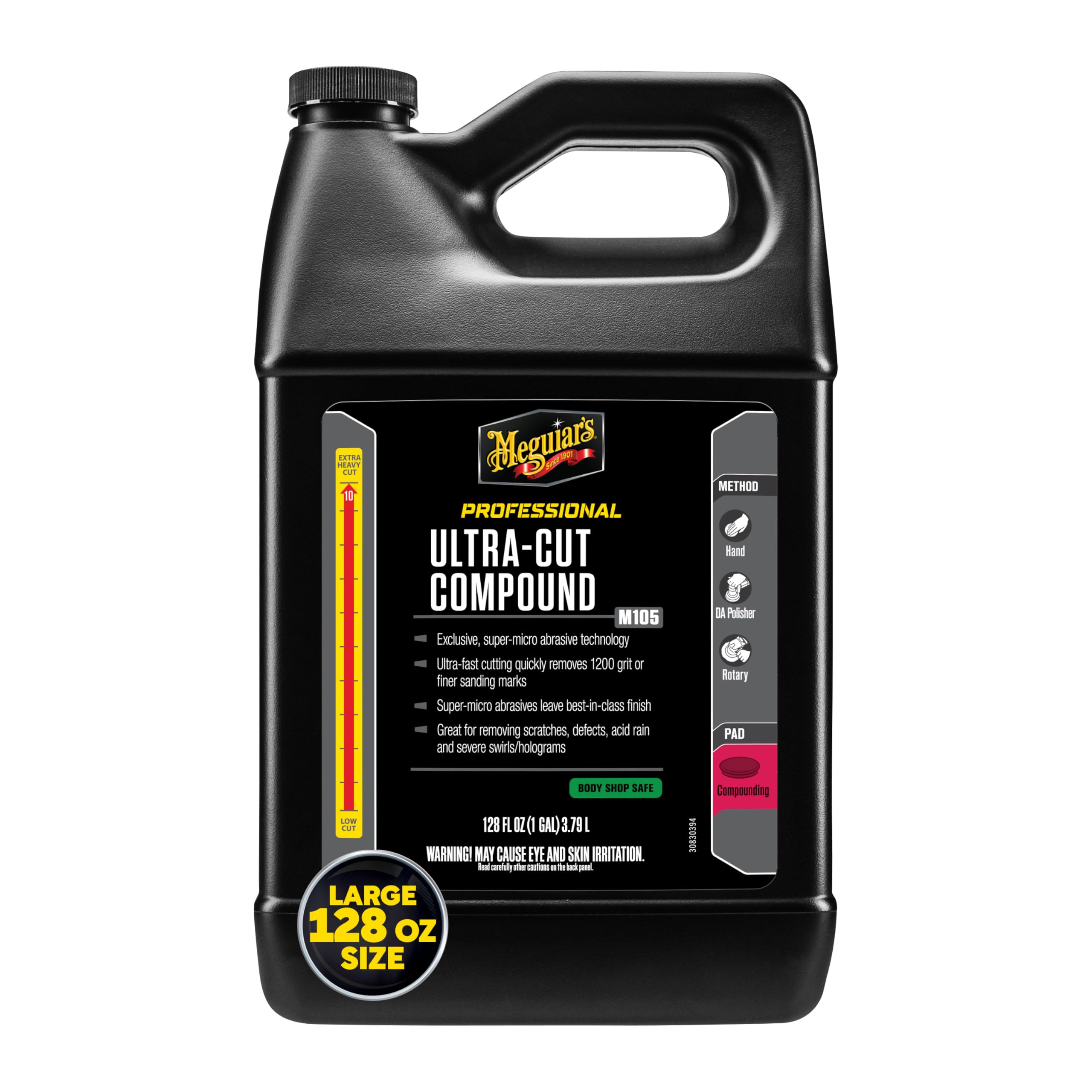 Meguiar'S Professional Ultra-Cut Compound M10501 - Professional Grade Cut And Polish Compound - Heavy Duty Compound That Removes