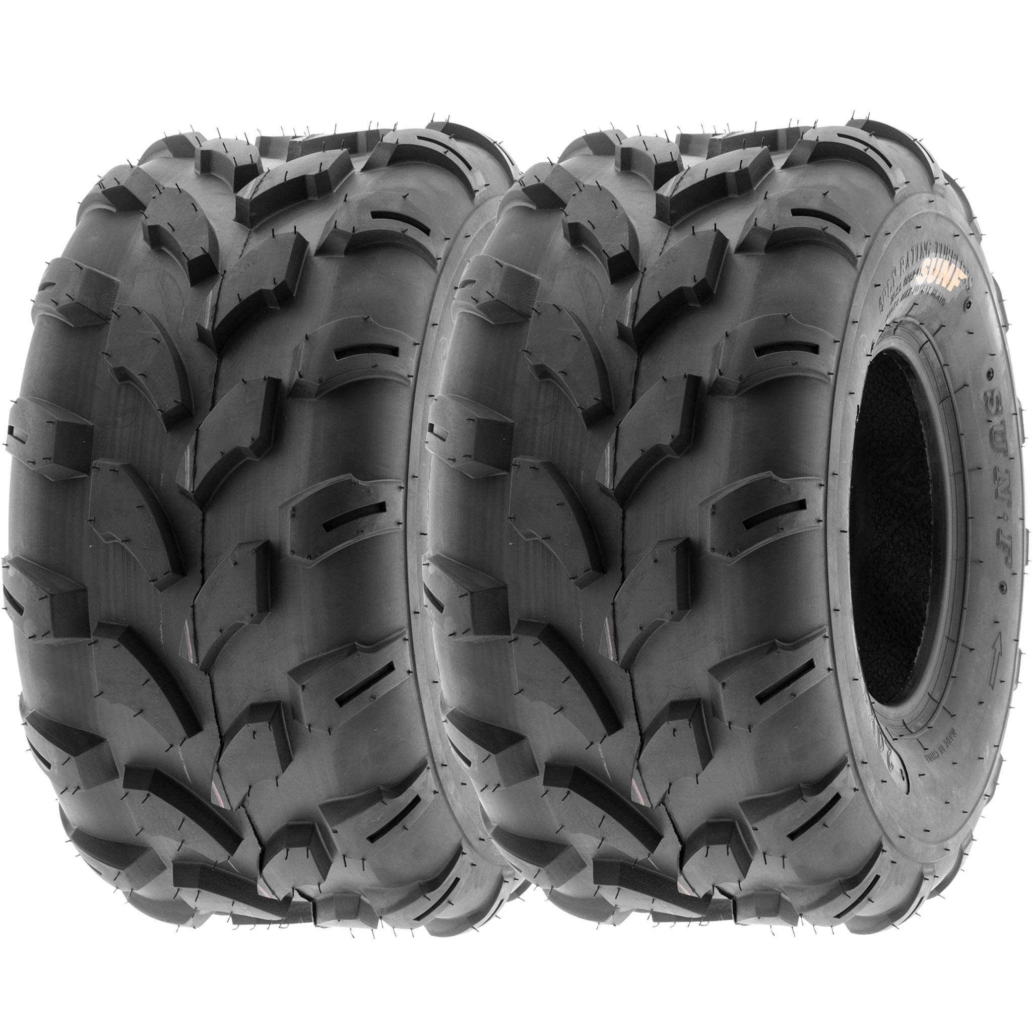 SunF 19x9.5-8 ATV UTV Muddy Sandy Tire 19x9.5x8 Mud Sand 6 PR A003 - PAIR of 2
