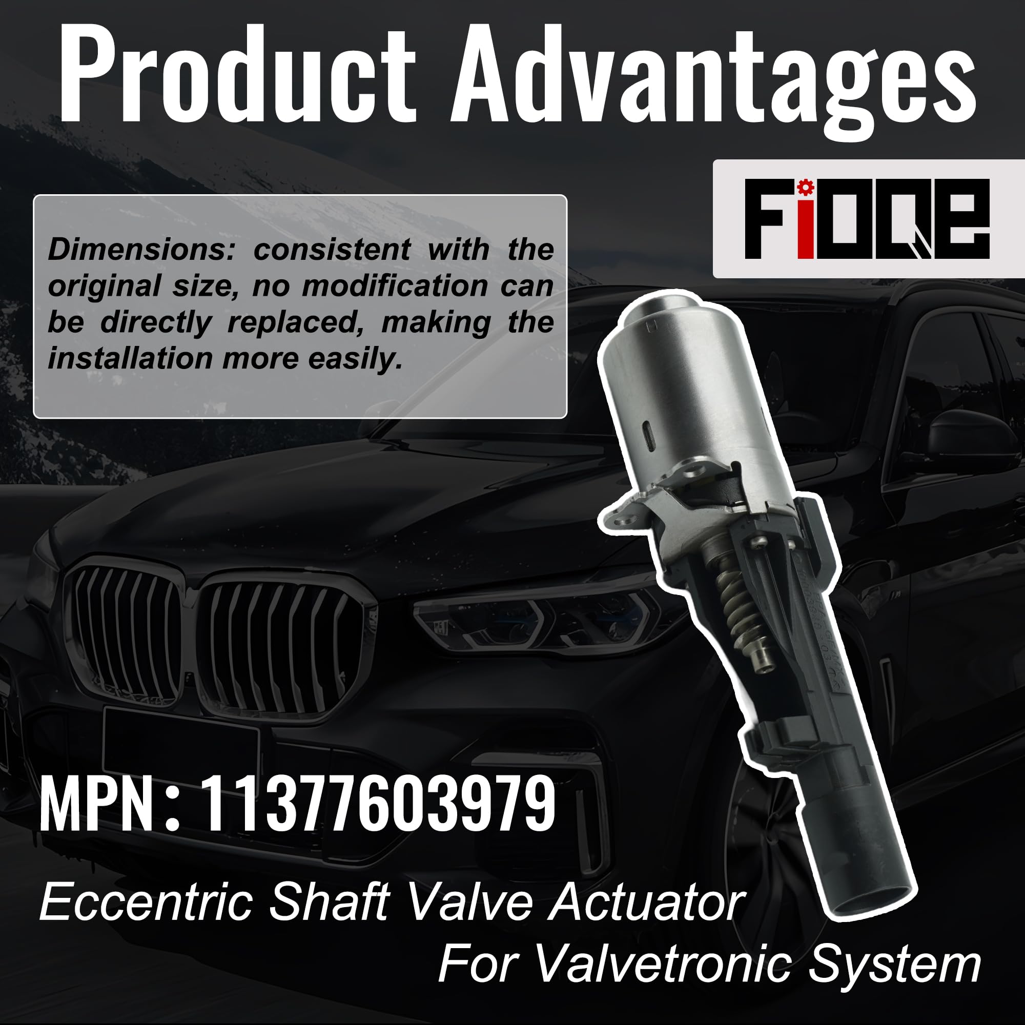 Eccentric Shaft Valve Actuator for Valvetronic System 11377603979 11377599021 Fit for BMW N20 N55 S55 X1 X3 X4 X5 135i 228i 335i