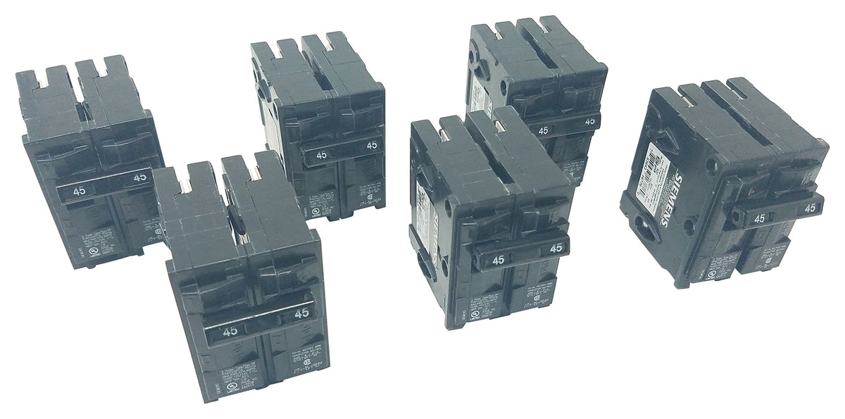 Siemens Q245_6PK 45 Amp Double Pole Type QP Circuit Breaker (Pack of 6)