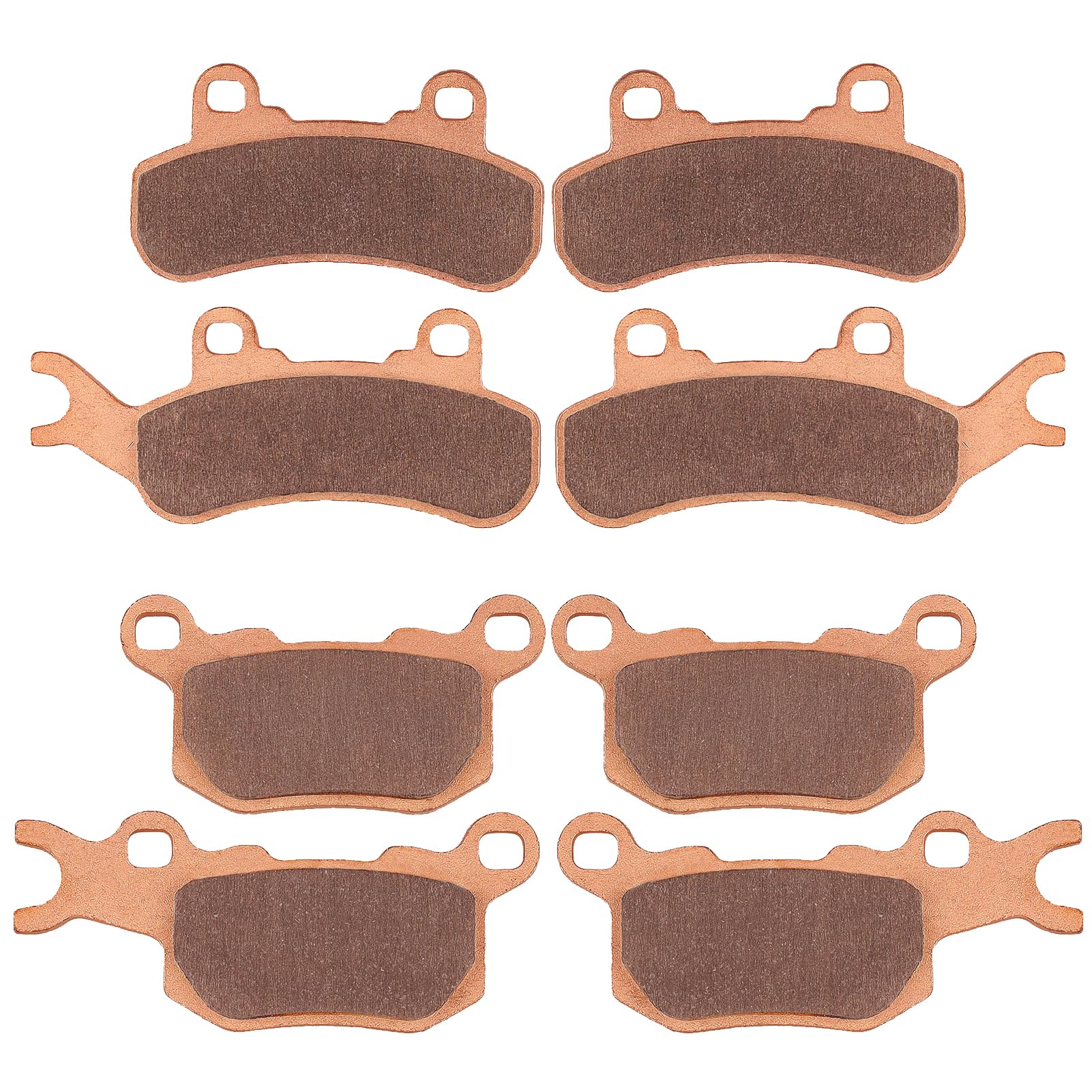 Front Rear Brake Pads Sintered For Can-Am Defender Hd10 Hd9 Hd8 Hd7 2016 2017 2018 2019 2020 2021 2022