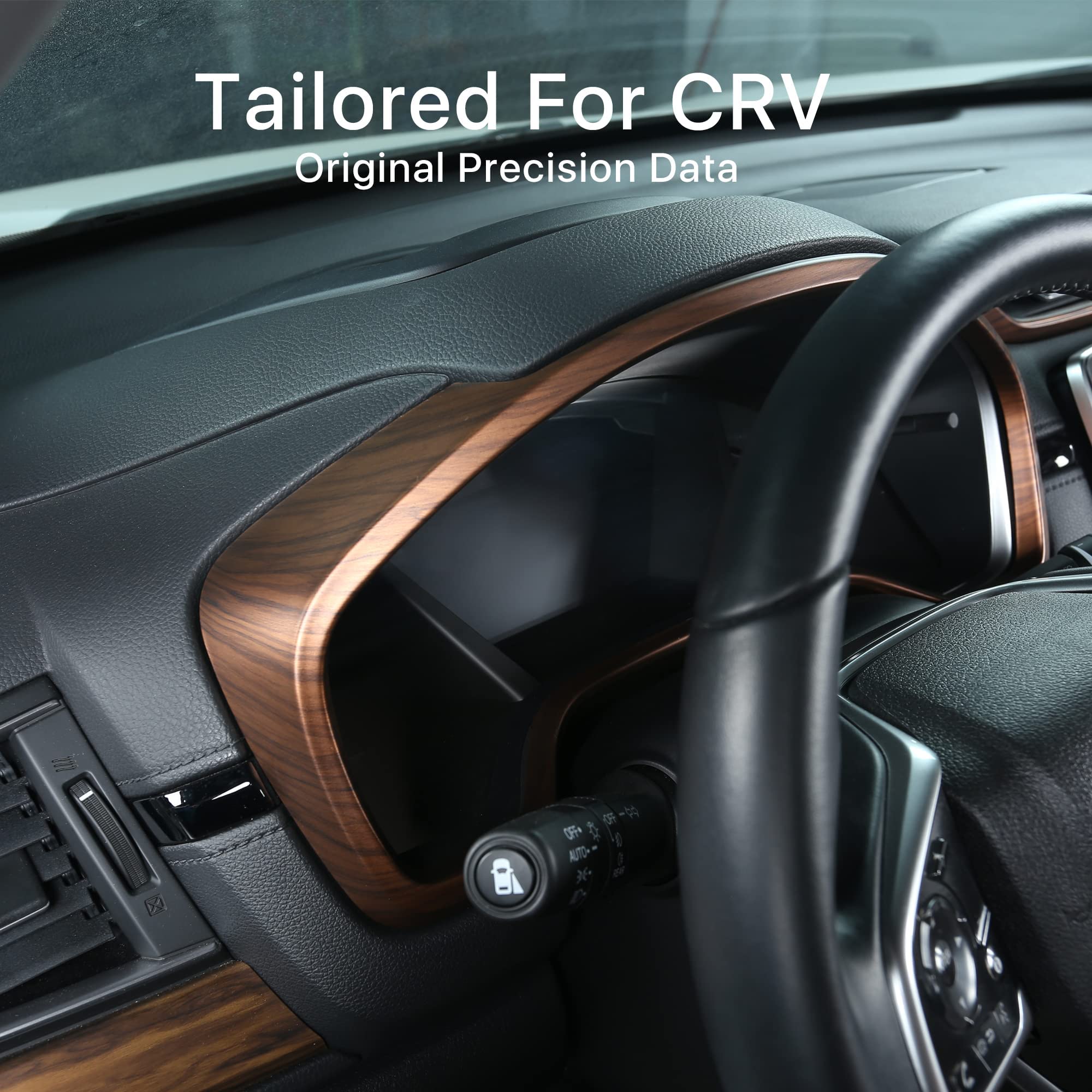 Antbooboo For Crv Dashboard Instrument Dial Frame Trim Cover Panel For Honda Cr-V 2022 2021 2020 2019 2018 2017 Interior Peach W