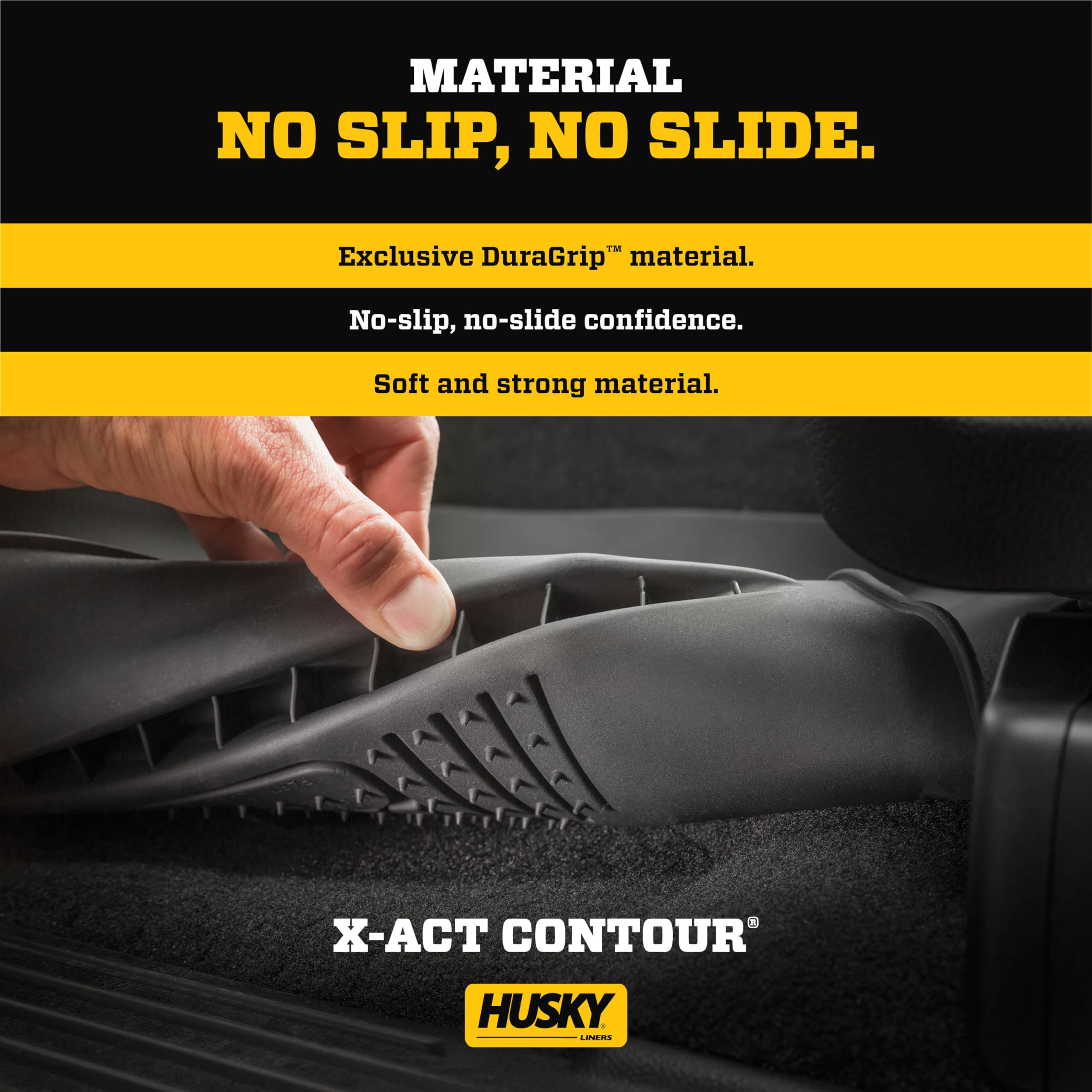 Husky Liners - X-Act Contour | Fits 2019 - 2024 Chevrolet Silverado /Gmc Sierra 1500, 20-24 2500/3500 Hd W/ Factory Stg/Carpet,