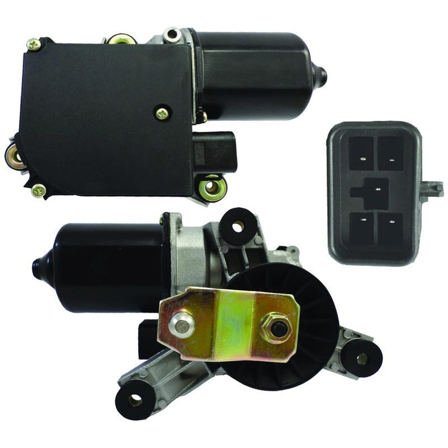 Oeg Parts New Front Wiper Motor W/Pulseboard Module Compatible With Chevrolet Chevy Blazer, S10 & Gmc Sonoma Jimmy 1994-1997, Replaces Gm 12368695, 22121967