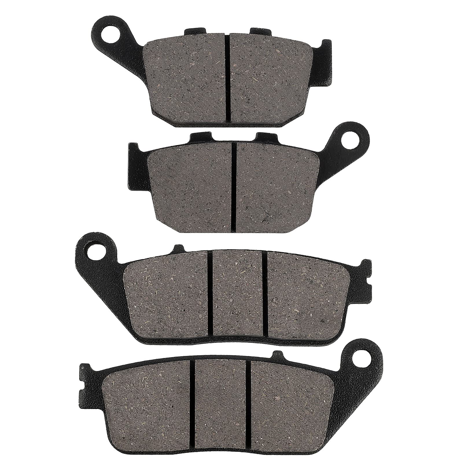 LOCOPOW Front & Rear Brake Pads for Honda CB500F CB300F CB500X CBR250R CBR300R CBR500R CMX300 CMX500 Rebal 300 500 CTX700 NC700 