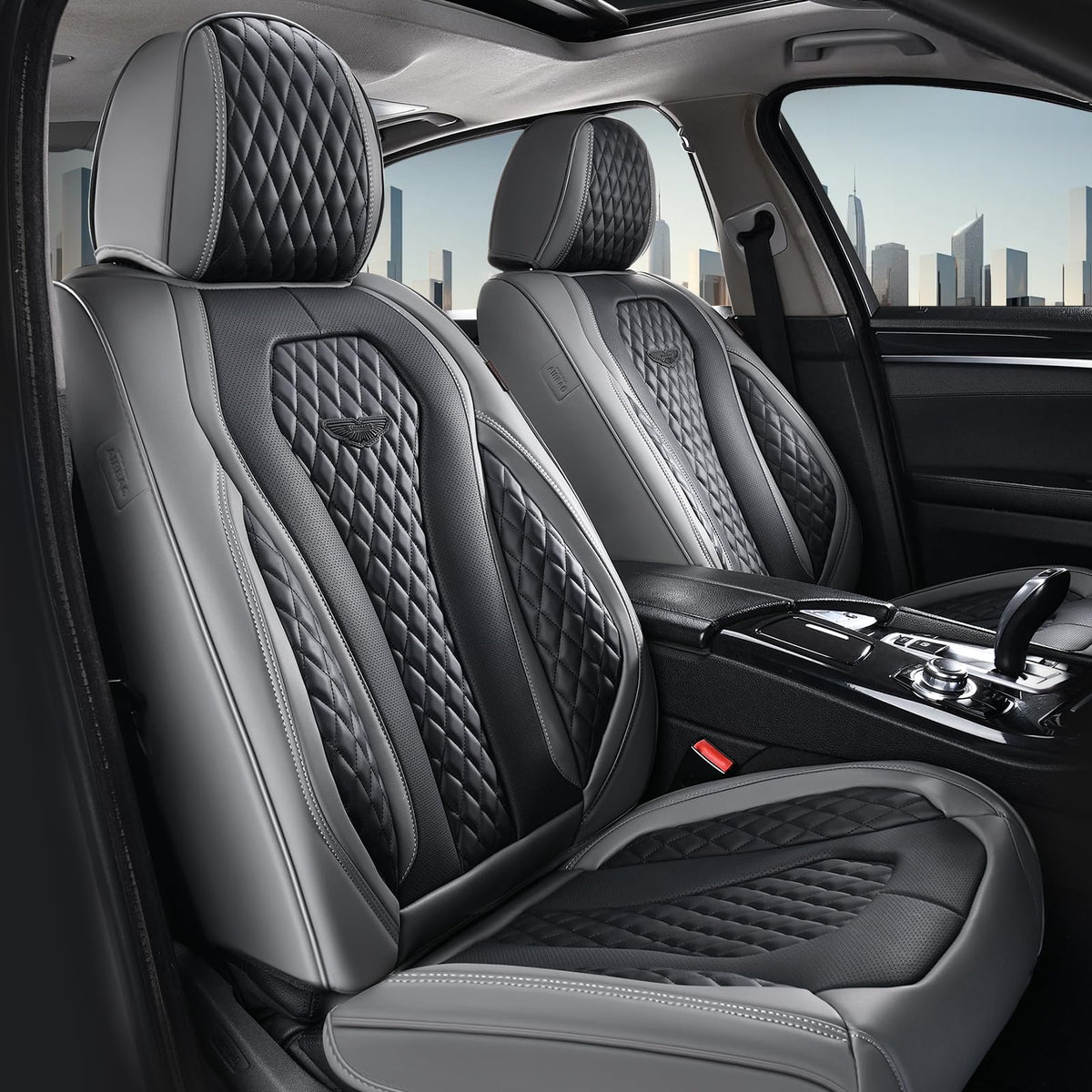 Coverado Seat Covers, Car Seat Covers Front Seats, Black Car Seat Cover, Luxury Car Seat Covers, Seat Cushion, Front Car Seat Co