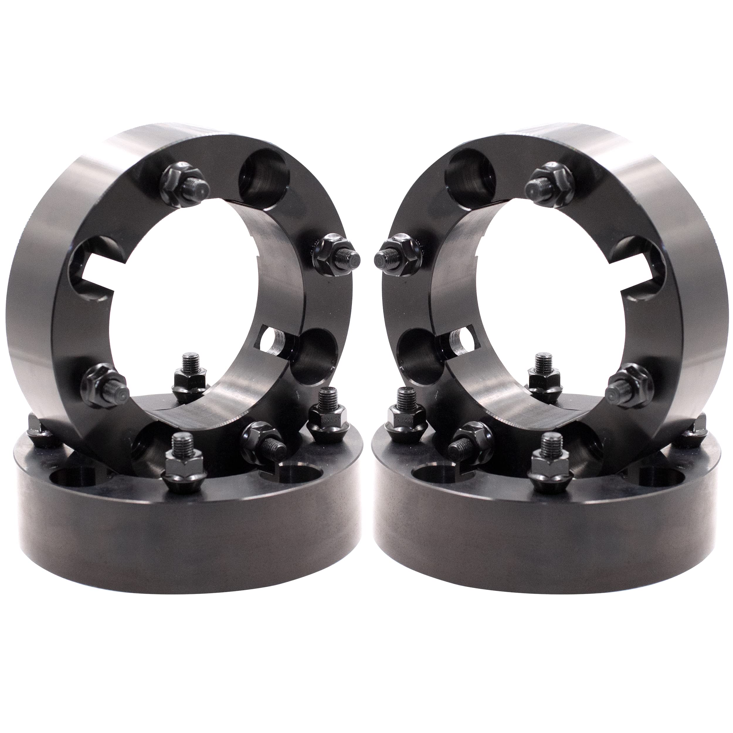 Wheel Accessories Parts Set Of 4 Atv Wheel Spacer/Adapter - Thickness: 2' - 4X137 To 4X137 - Lug/Stud Thread: M10X1.5 - Hub Bore: 110Mm - 4 Lug (4 Pc, 2', 4X137, 10 X 1.5, 110Mm)