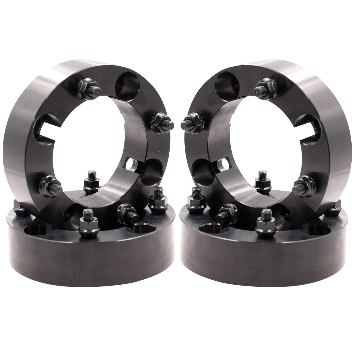 Wheel Accessories Parts Set Of 4 Atv Wheel Spacer/Adapter - Thickness: 2'' - 4X137 To 4X137 - Lug/Stud Thread: M10X1.5 - Hub Bor