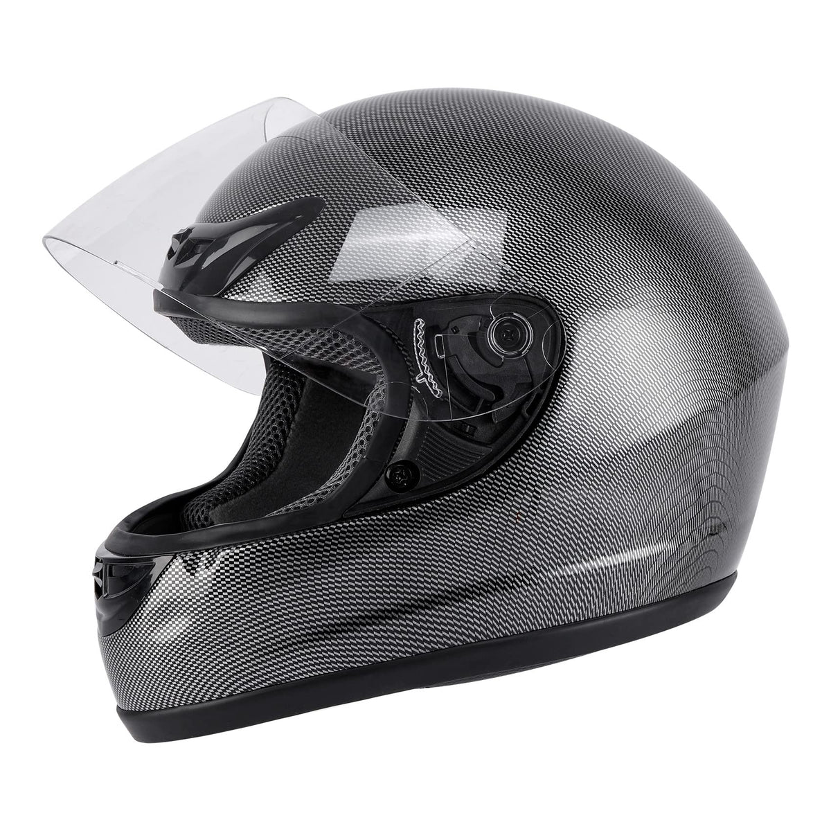 TCMT Gloss Black Full Face ATV/Dirt Bike Helmet TCMT Gloss Black Full Face ATV/Dirt Bike Helmet