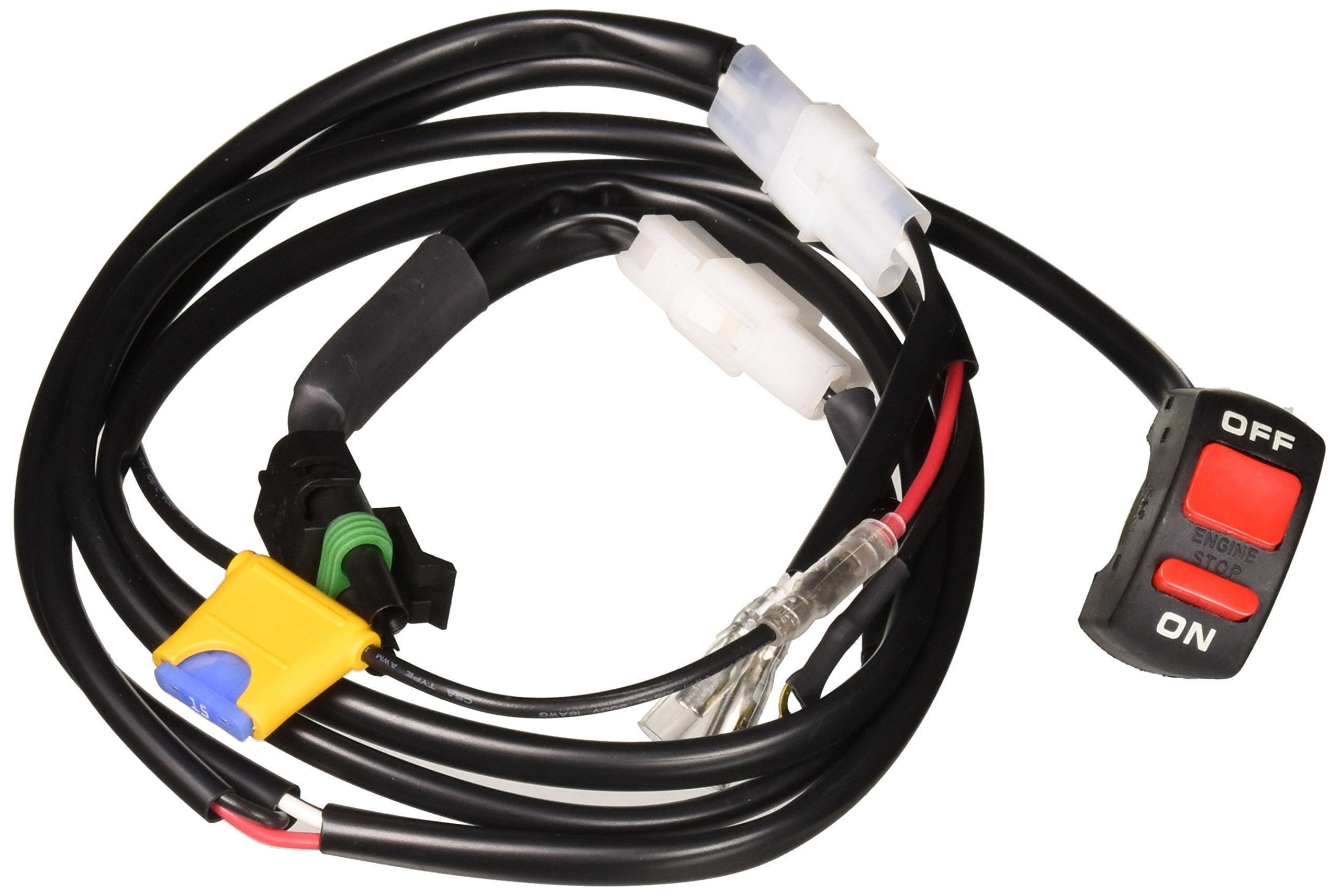 Baja Designs, 611049, Wiring Harness & Switch, Black, Off Road Bikes (Universal), Single