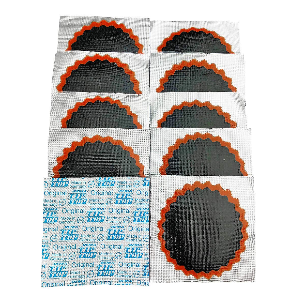 Rema Tip Top 10 3 Round Patch - Flat Tire Tube Puncture Repair Kit Refill