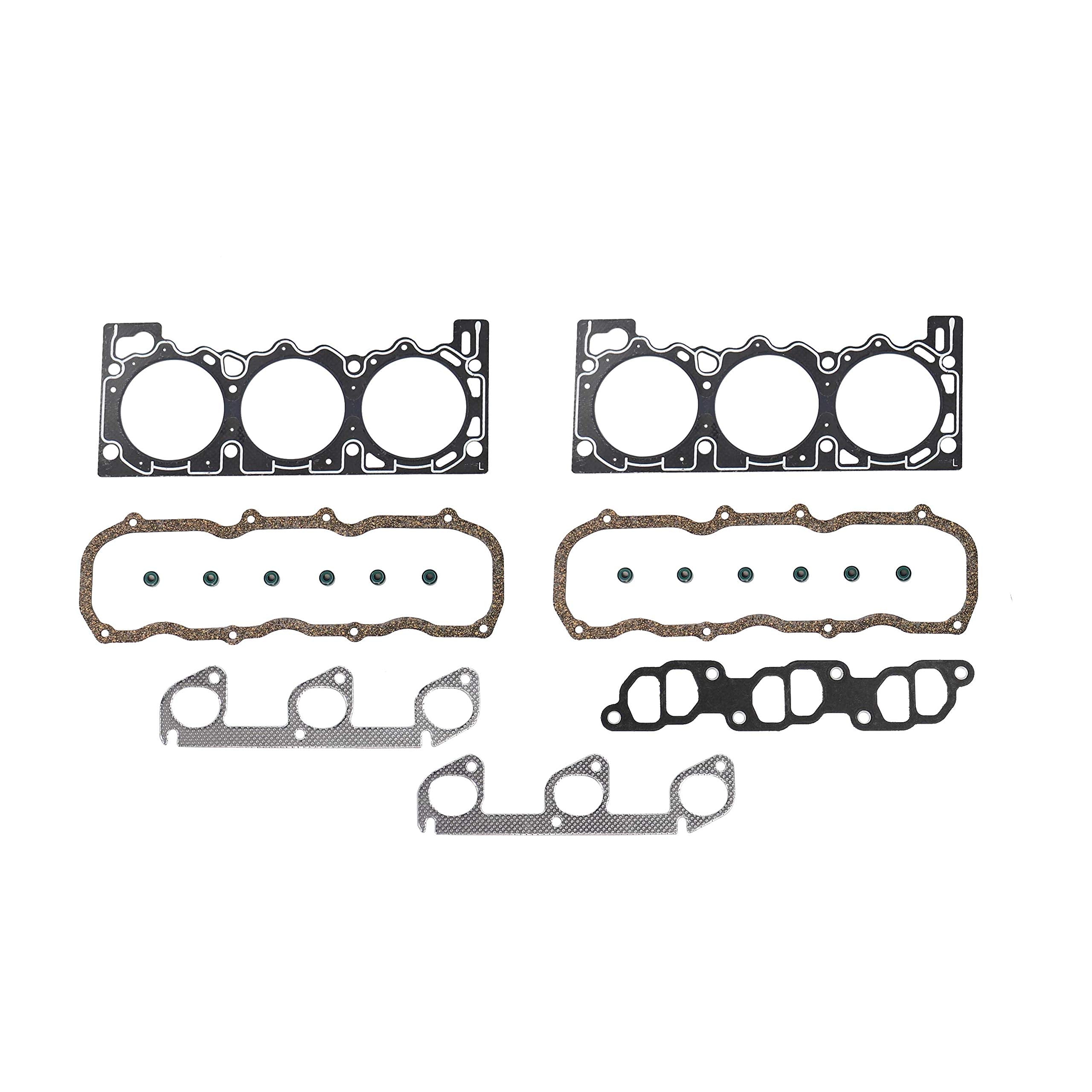 Dnj Hgs424 Graphite Cylinder Head Set For 1997-2000 / Ford, Mazda/Aerostar, B4000, Explorer, Ranger / 4.0L / Ohv / V6 / 12V / 24