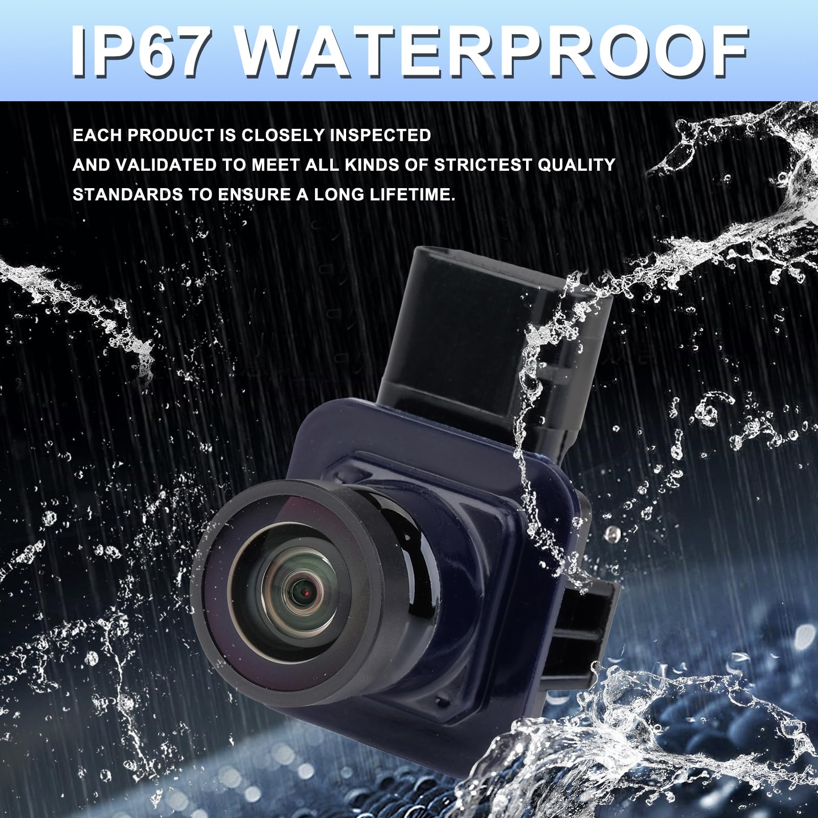 Arokzn Db5Z-19G490-A Rear View Backup Camera Compatible With 2011 2012 2013 2014 2015 Explorer Park Assist Camera Replaces # Bb5