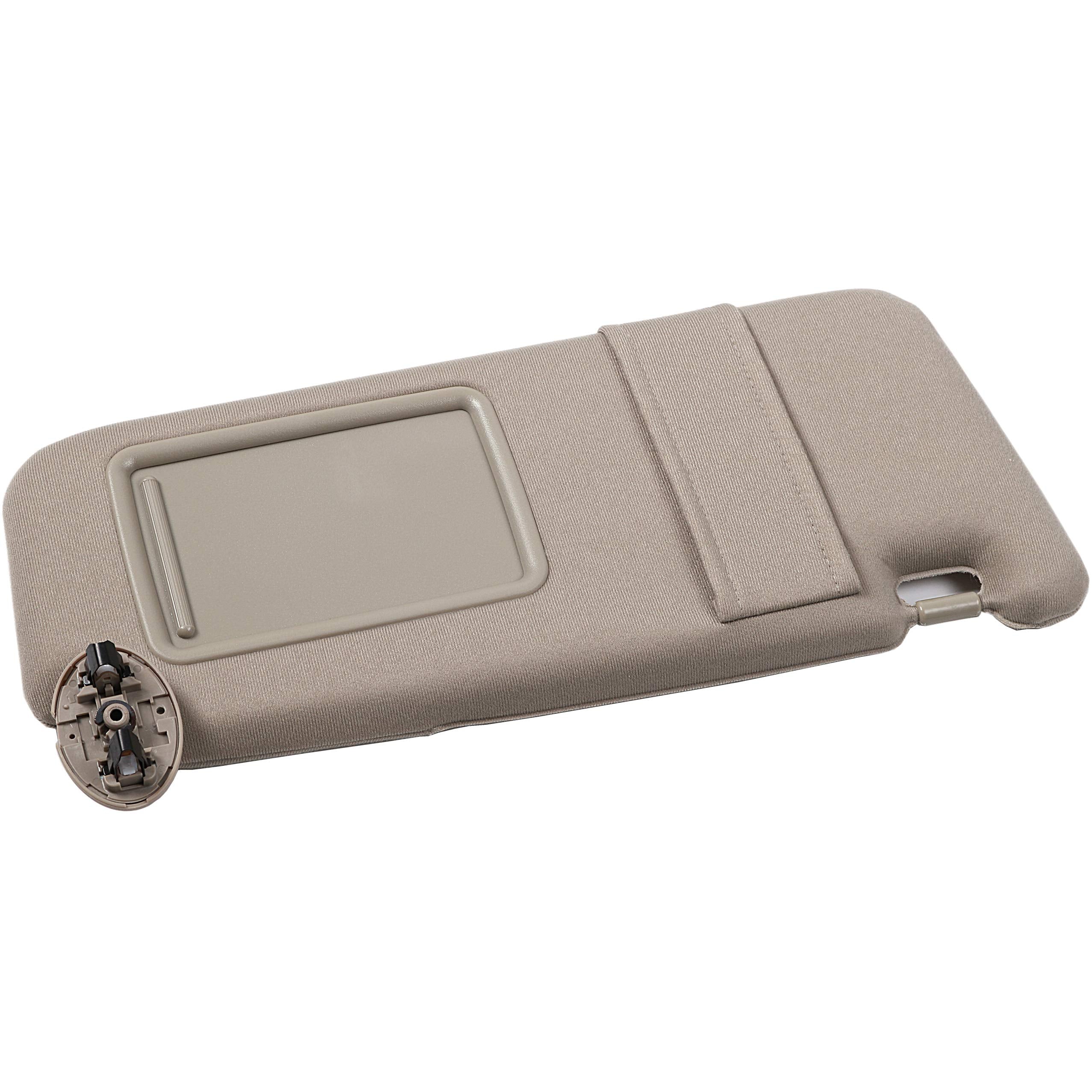 Ezzy Auto Beige Right Passenger Side Sun Visor Fit For Toyota Camry Without Sunroof 2007 2008 2009 2010 2011