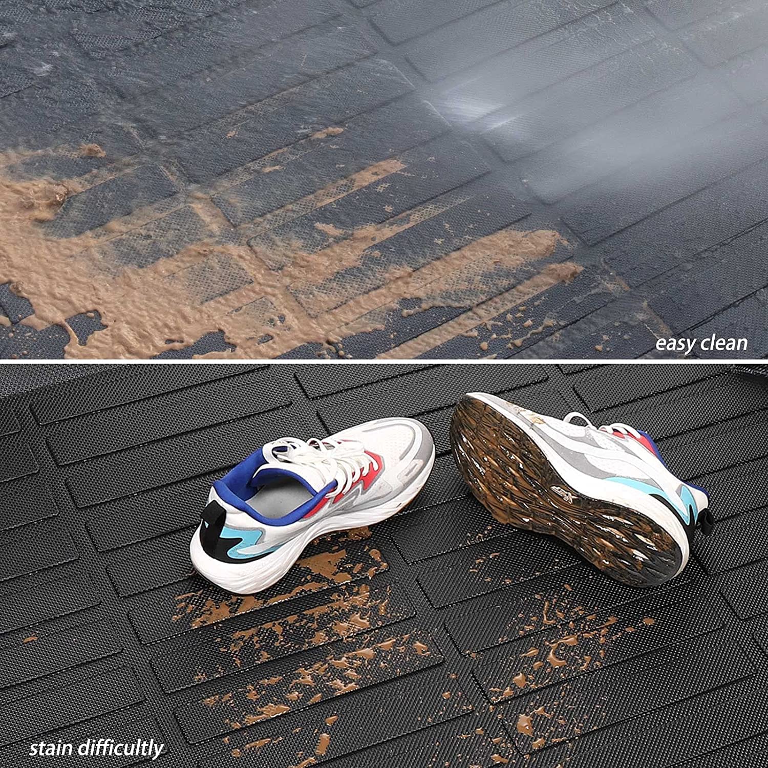 KELCSEECS Cargo Liner for 2025 2024 2023 Honda CRV Hybrid, Custom Fit Trunk Mat, Waterproof All Weather Cargo Mat CR-V Hybrid Ac