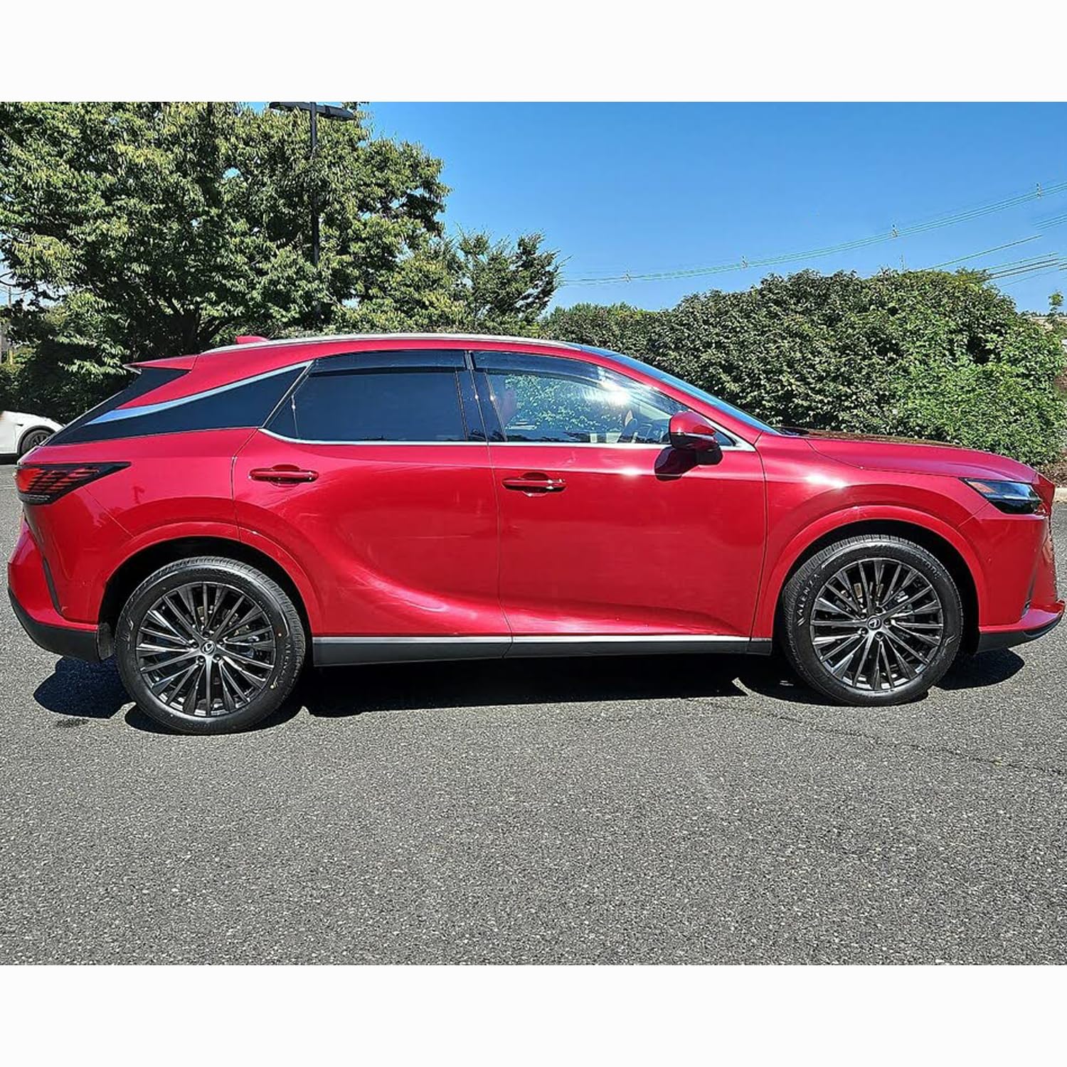 Side Car Window Visor Vent Deflectors Rain Guards Compatible With Lexus Rx 350 350H 500H 2023 2024 2025, Vent Deflector Window R