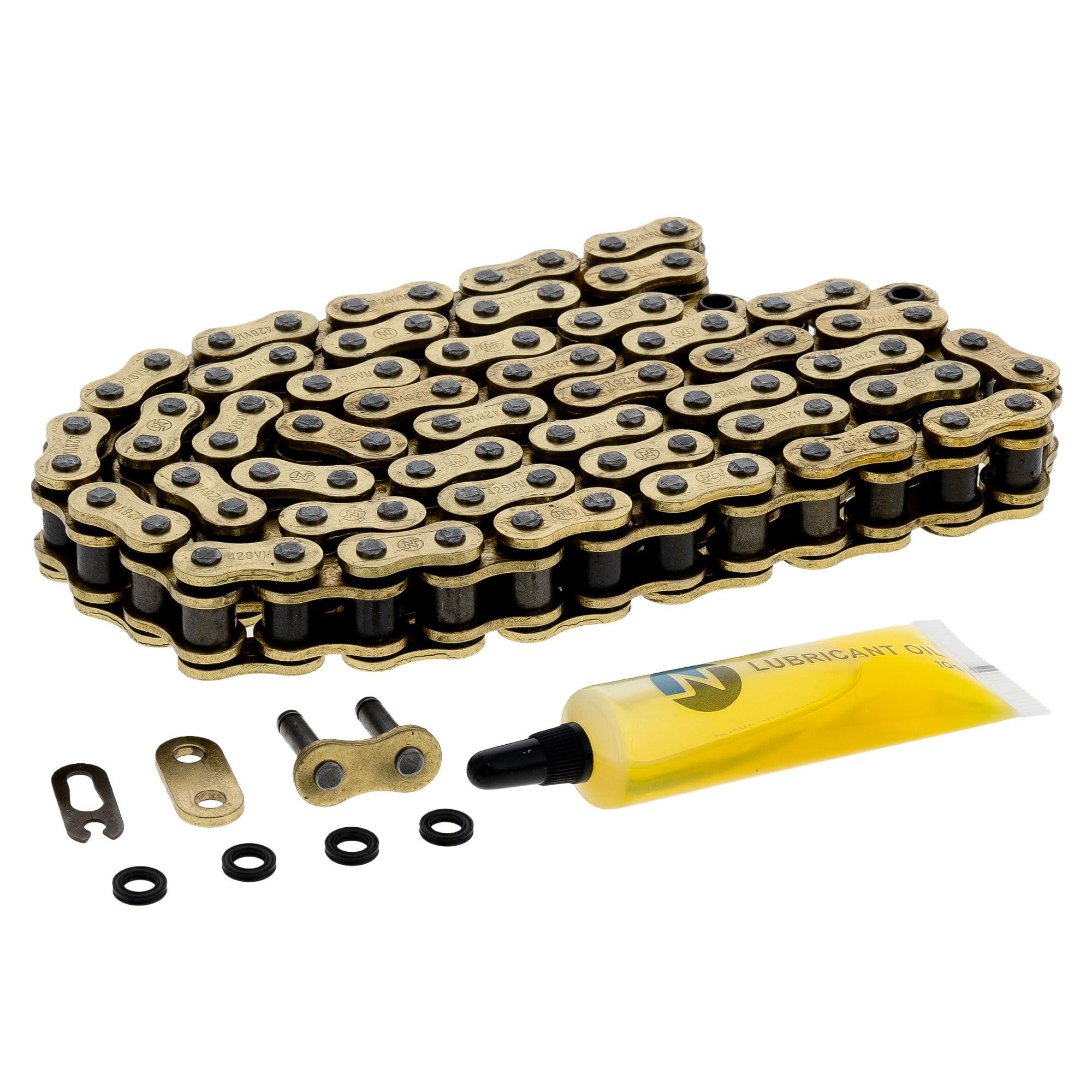 Niche Gold 428 X-Ring Chain 88 Links With Connecting Master Link