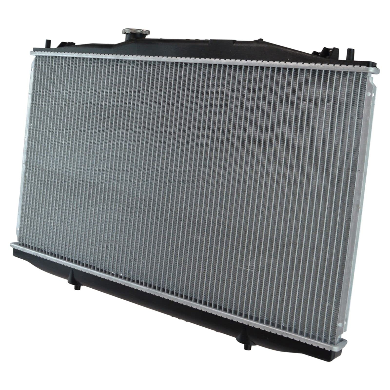Trq Radiator Assembly Aluminum Core Compatible With 03-07 Honda Accord Cu2599 Cu2797 Ho3010187 Ho3010203 Ho3010206