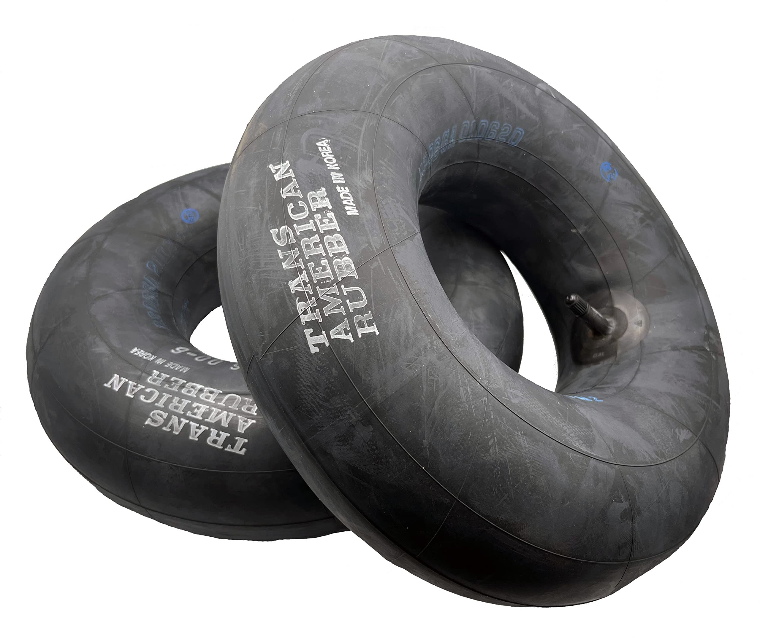 Pair of Trans American Heavy Duty Inner Tubes (20x10.00-8 / 20x8.00-8 TR13)