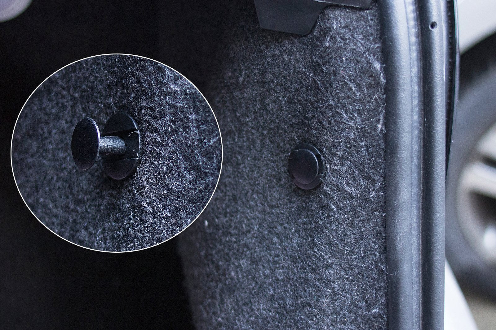 Ginsco 102Pcs 6.3Mm 8Mm 9Mm 10Mm Bumper Push Fasteners Rivet Clips Expansion Screws Replacement Kit