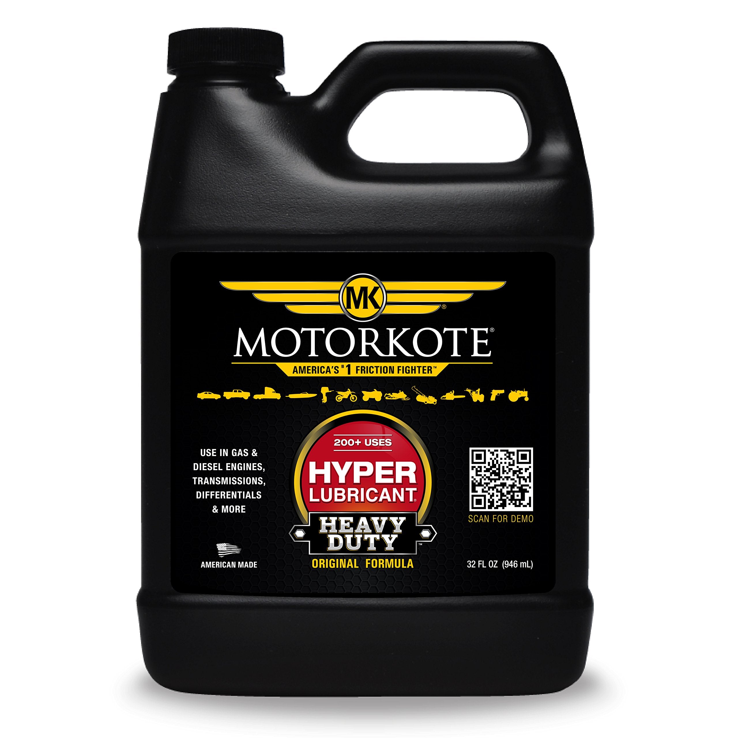 Motorkote Mk-Hl32-06-6Pk Heavy Duty Hyper Lubricant, 32-Ounce, 6-Pack