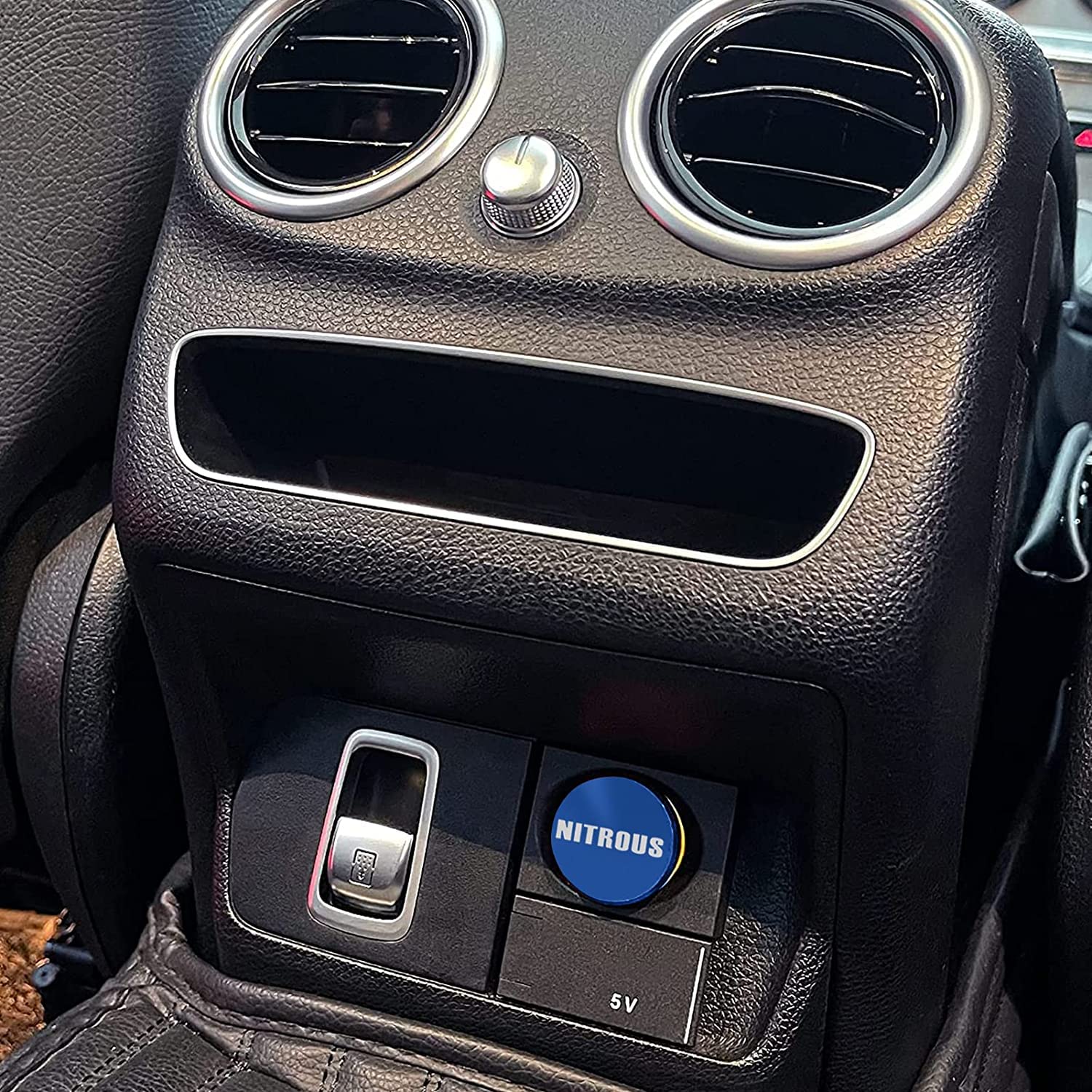 Melife 3 Pcs Cigarette Lighter Plug Cover Dustproof Waterproof Socket Cover Cap Replacement, 12 Volt Aluminum Button Fits Most Automotive Vehicles (Eject & Fire & Nitrous)