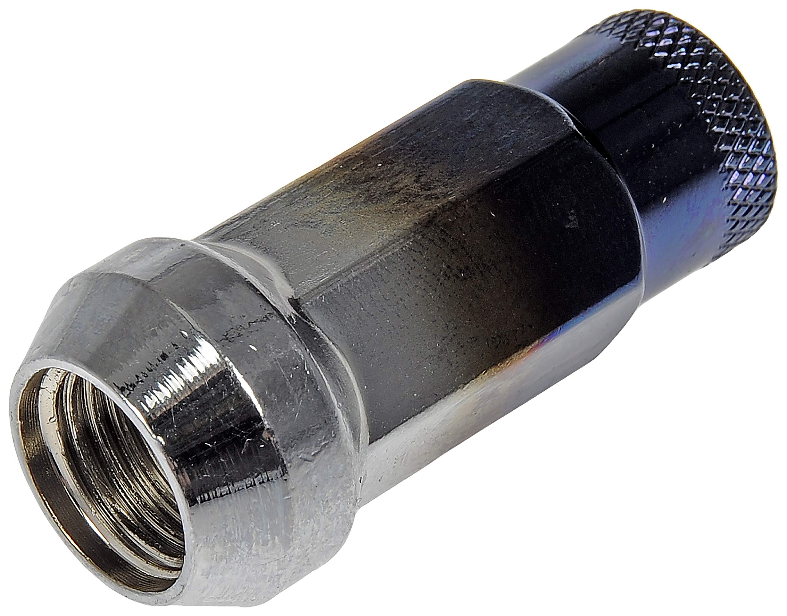 Dorman 713-685T Ti-Blue Open End Knurled Wheel Nuts Compatible with Select Models, 20 Pack