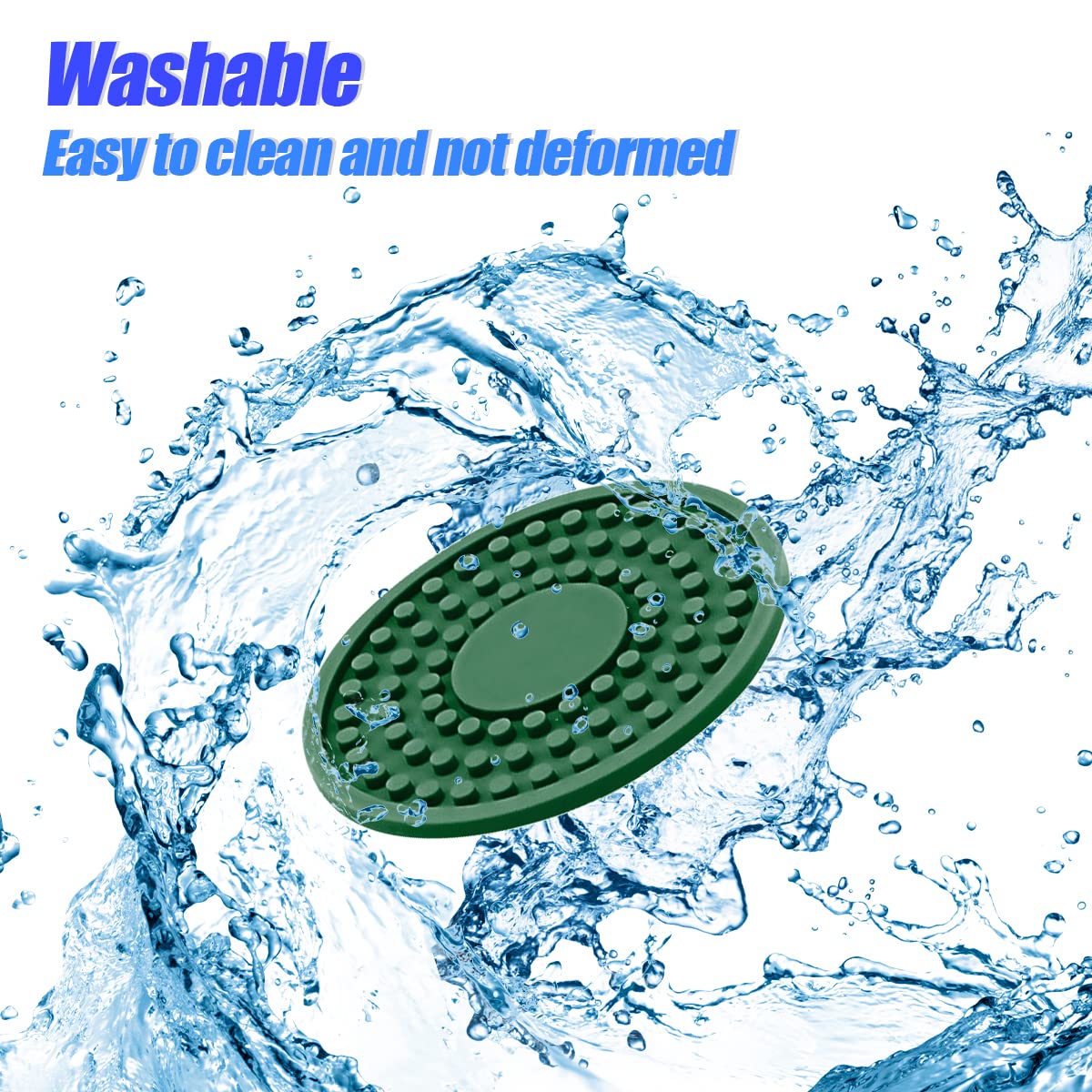 4 Pack Car Coasters For Cup Holder, 2.68 Inch Anti-Slip Silicone Auto Insert Cup Coaster, Non-Slip Vehicle Cup Mats For Women An