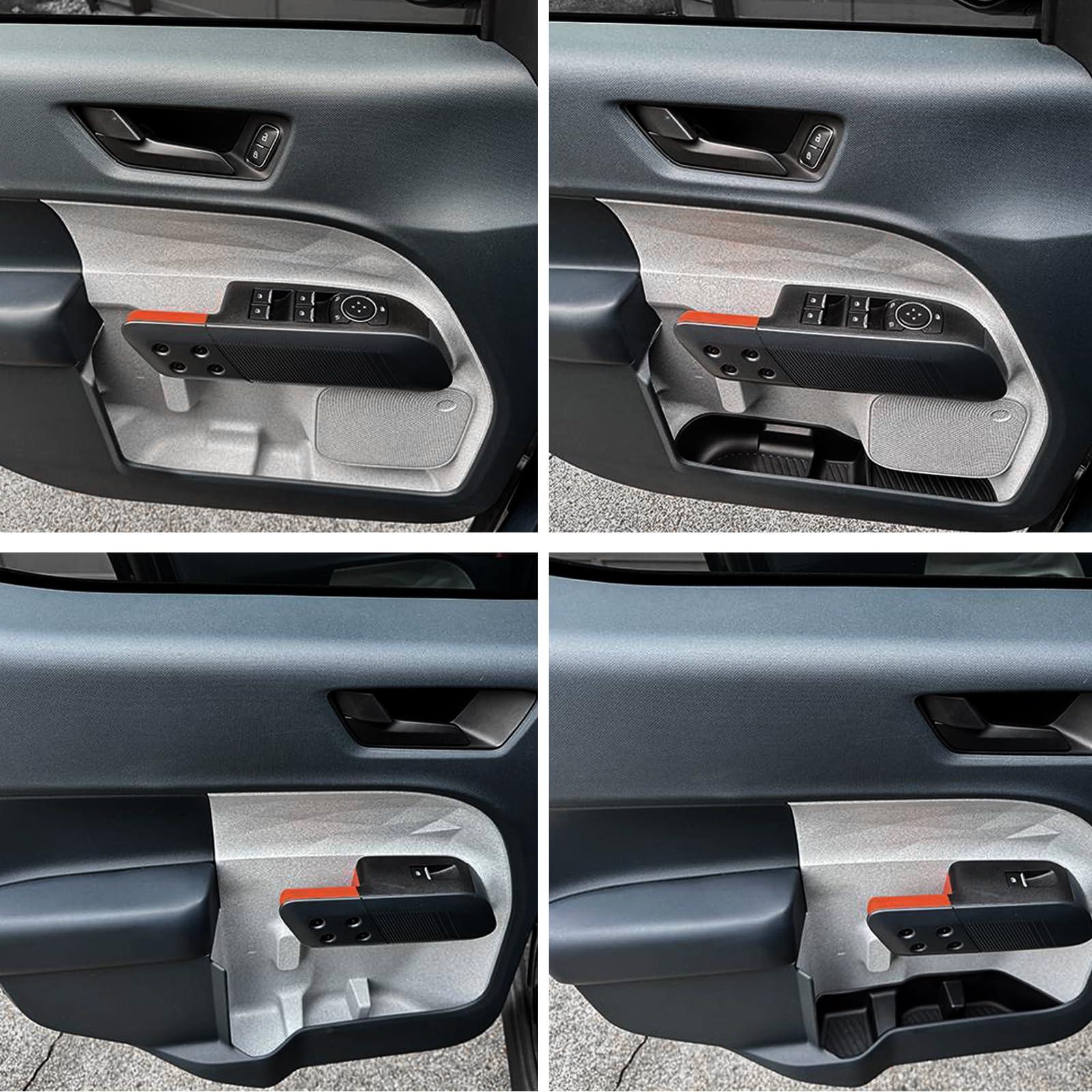 Mabett Door Side Storage Tray For Ford Maverick 2025 2024 2023 2022 Accessories, Door Storage Insert Organizer Box Fit Maverick(