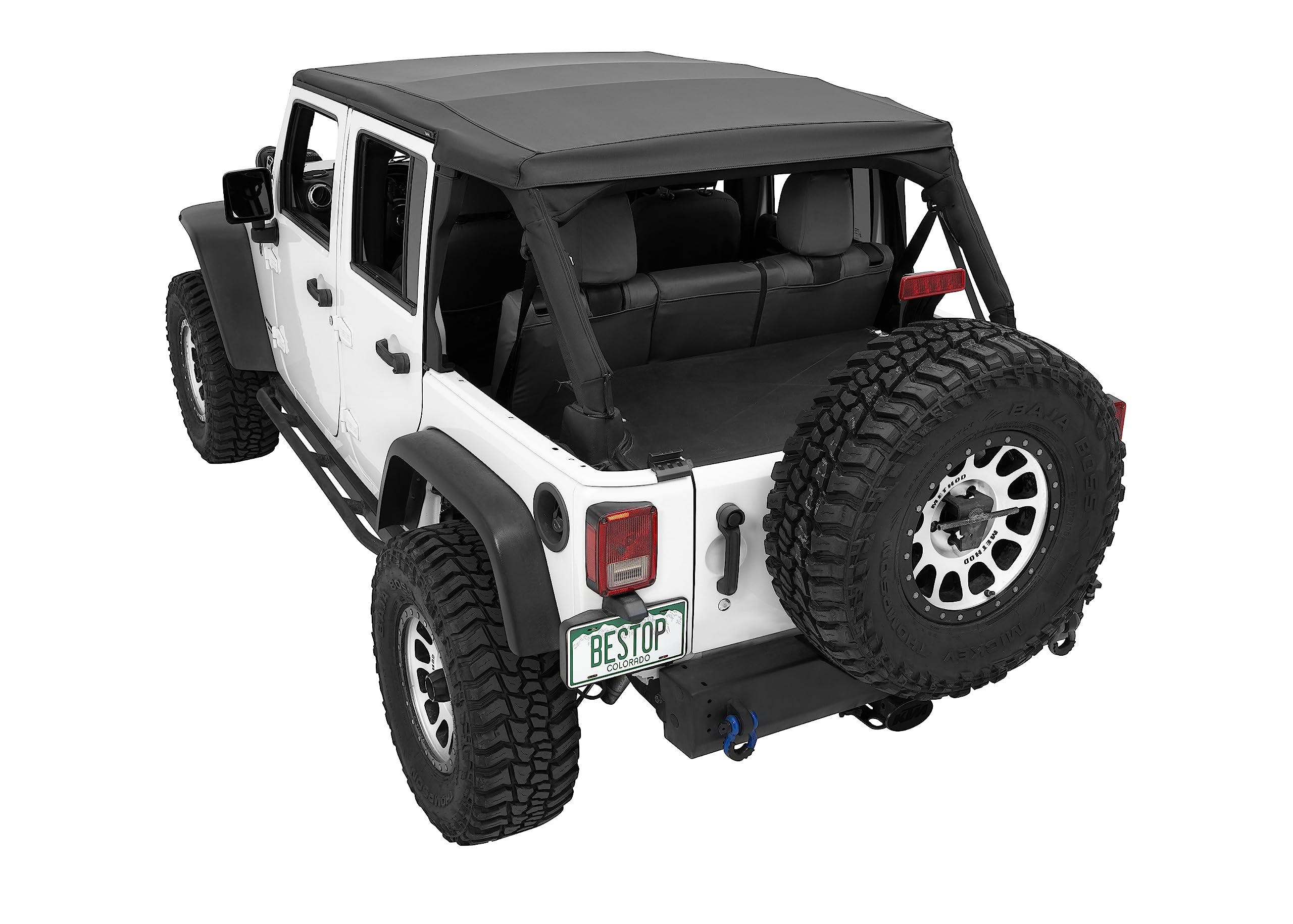 Bestop ?5682535 The Ascent - '07-18 Wrangler Jk 4-Door (Black Diamond)