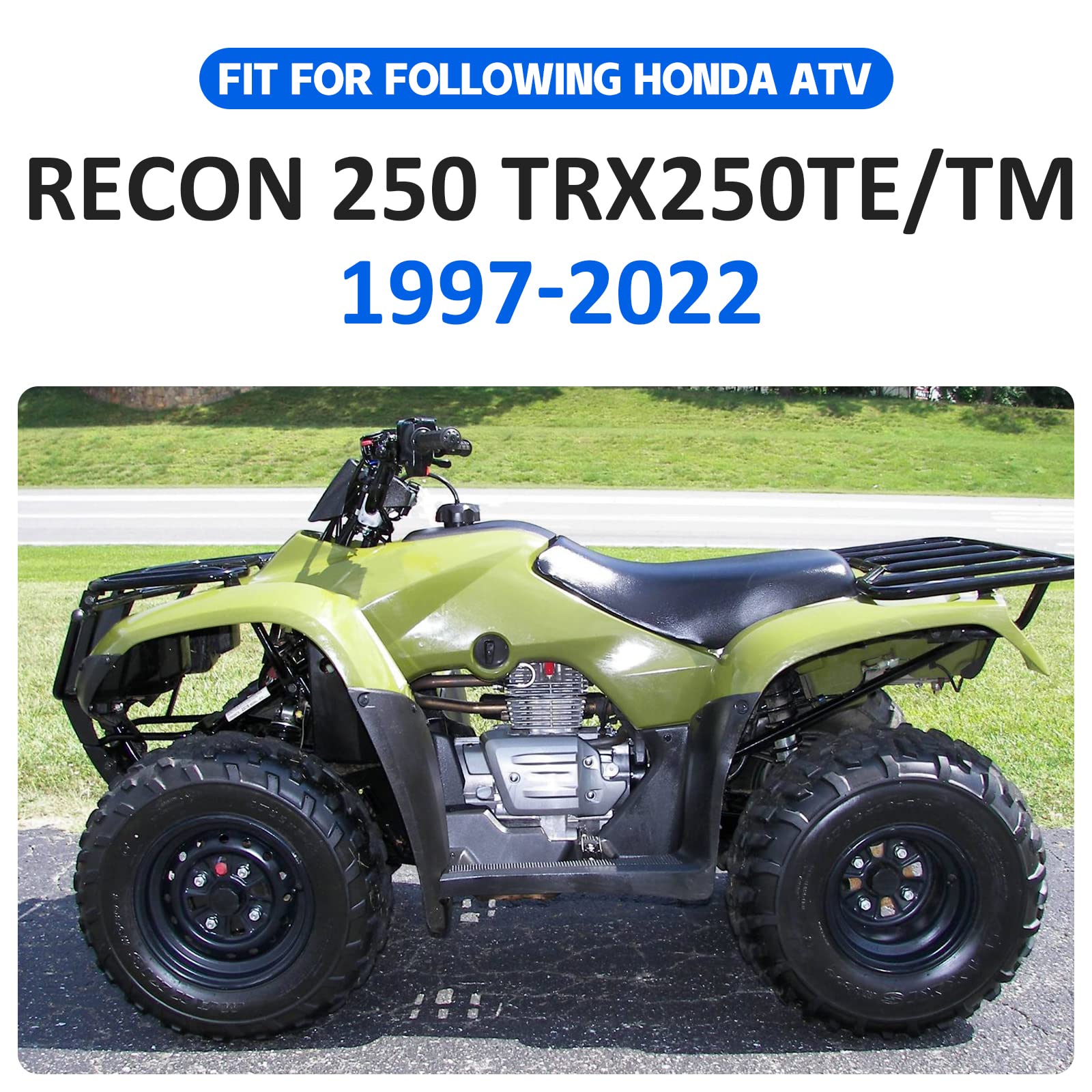 Front & Rear Brake Shoes Kit For Honda Recon 250 1997-2022, 06450-Hc4-900 06430-Hm8-A10 06430-Hm8-A00