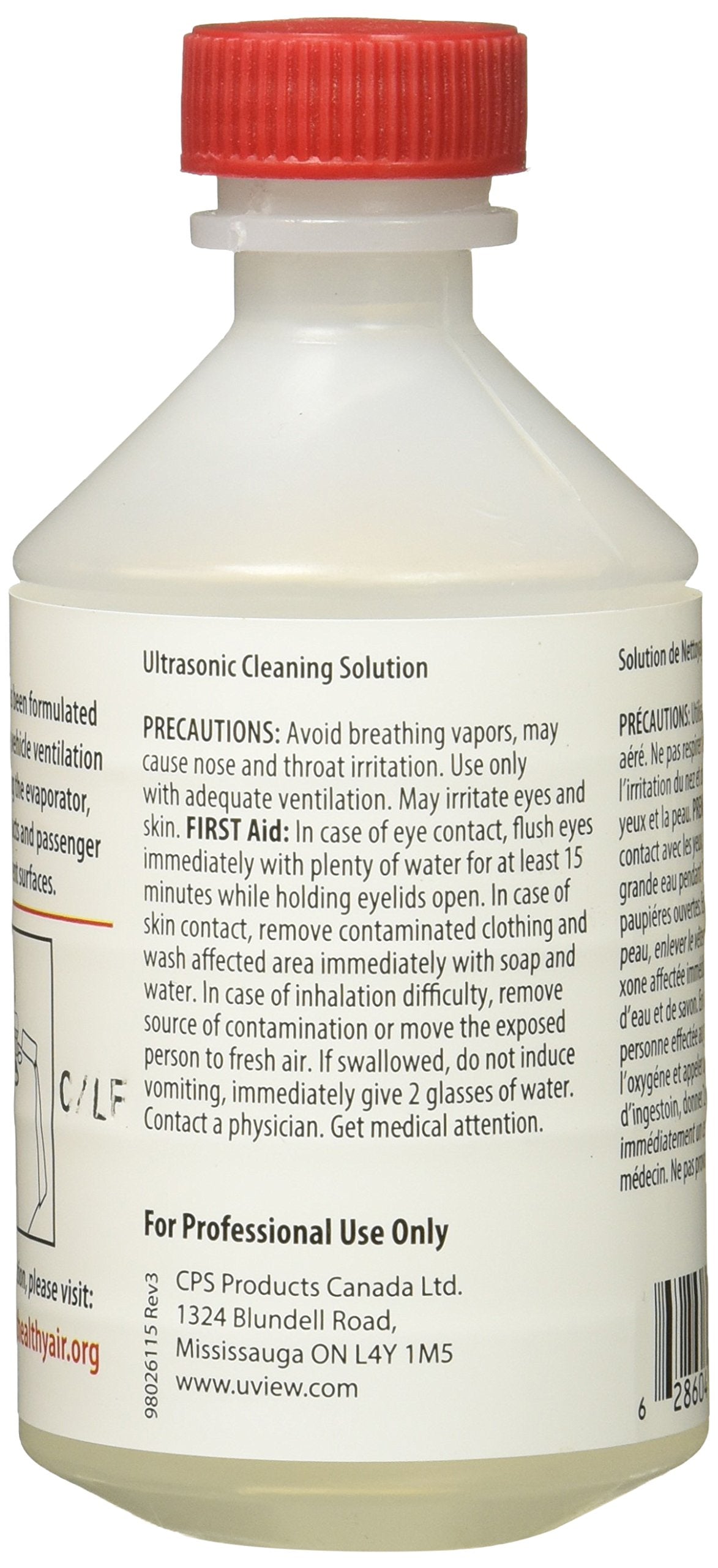 Cps Uview 590250 Mist Cleaning Solution (12 Pack)