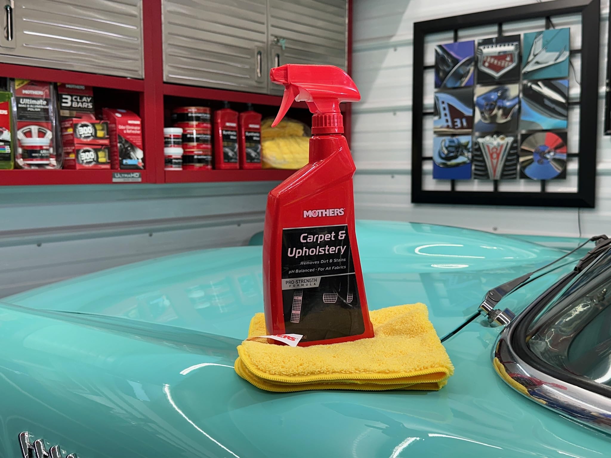 Mothers 05424 Carpet & Upholstery Cleaner - 24 Oz.