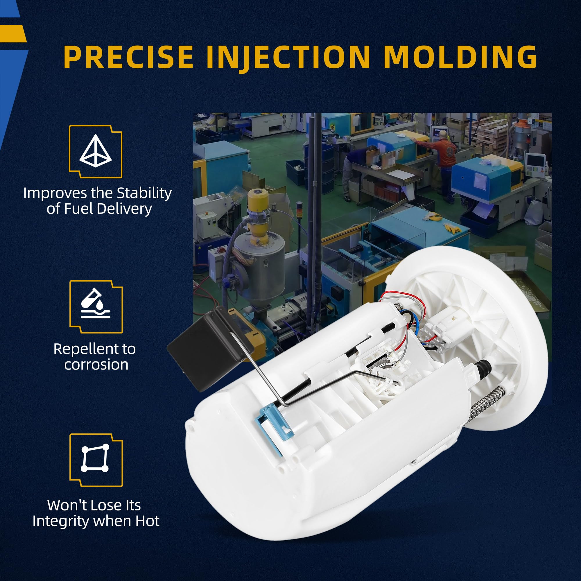 Dwvo Fuel Pump Module Assembly With Sending Unit Compatible With Sienna 2007 2008 2009 2010 V6 3.5L Gas