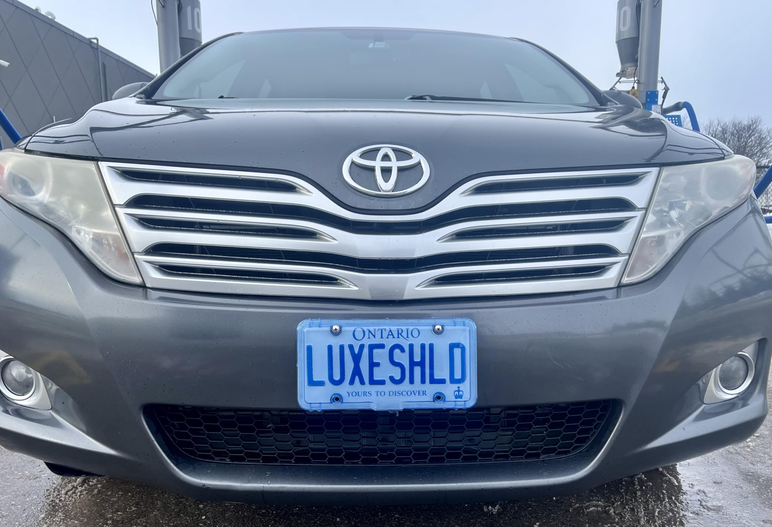 Luxe Shield | Premium License Plate Cover Incl Stainless Steel Screws | Durable And Weatherproof License Plate Protector | One-O