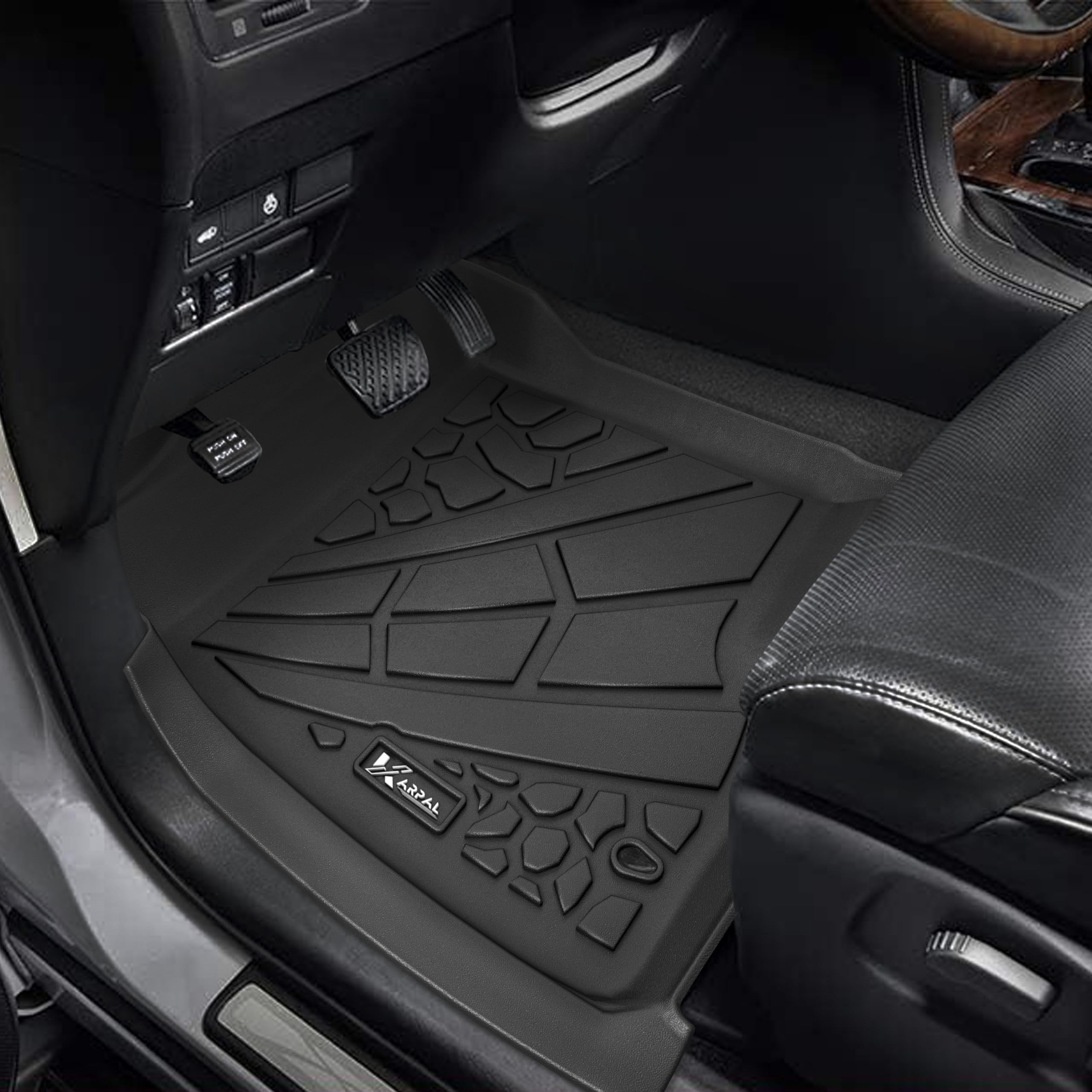 Karpal Floor Mats For 2001-2007 Chevrolet Silverado/Gmc Sierra 1500/2500/3500 (Only Fit Extended Cab Classic Body Style),Tpe All