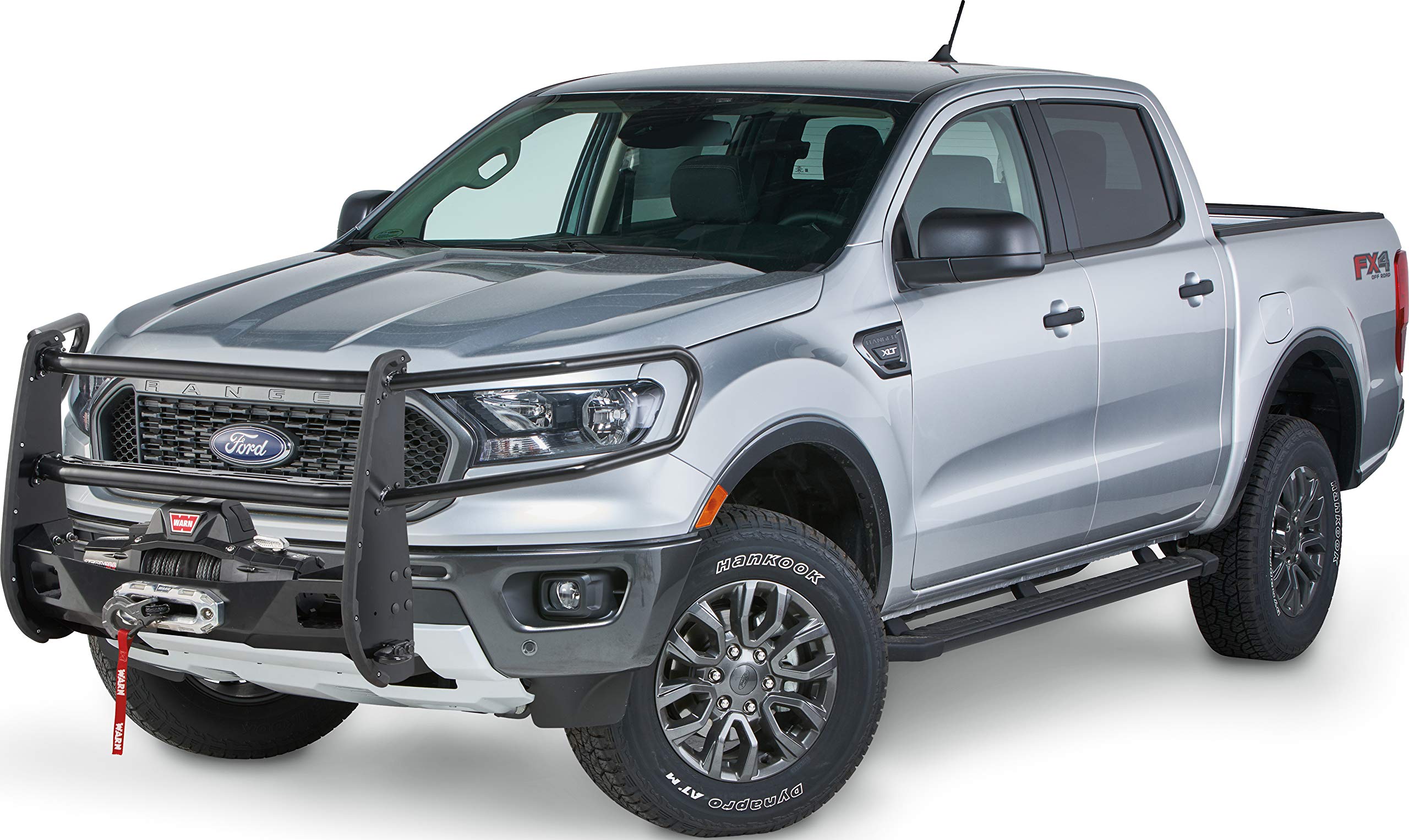 WARN 103379 Trans4mer Gen III Series Full Grille Guard, Winch Mount Compatibility: 2019-2020 Ford Ranger