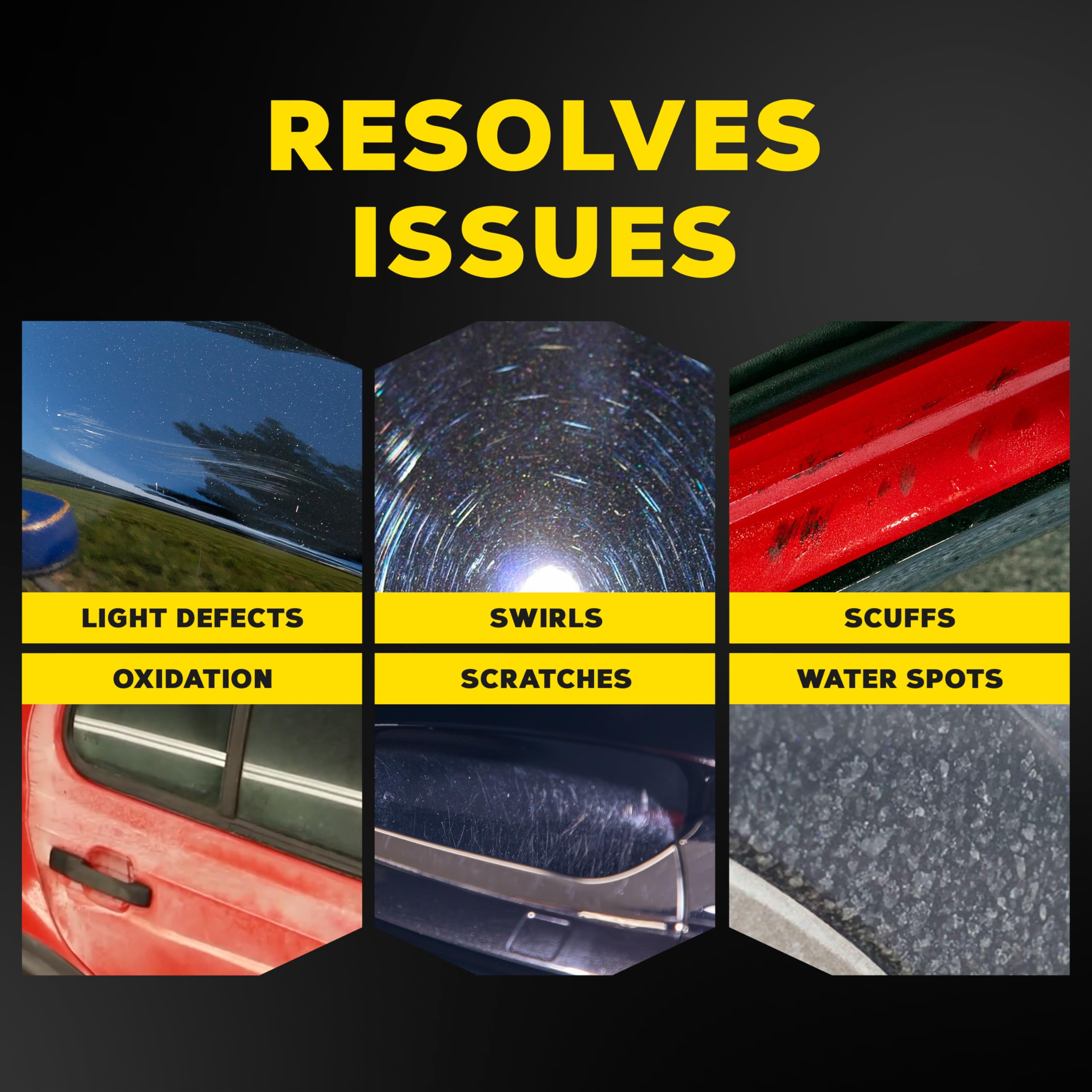 Meguiar's Ultimate Compound - Pro-Grade Car Scratch Remover, Paint Correction Compound that Removes Defects While Adding Gloss a