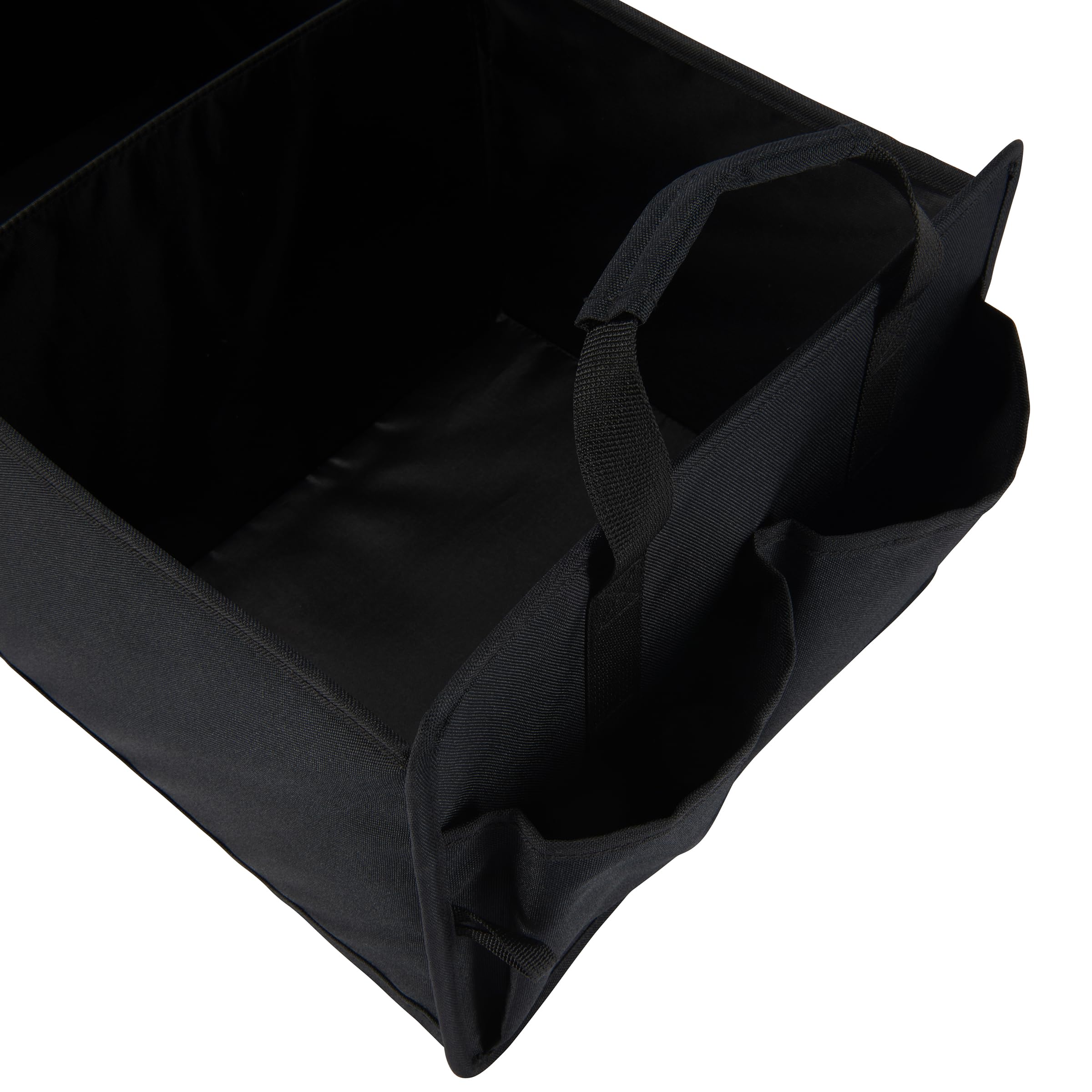 Carhartt Cargo Trunk Organizer - Portable Accessory Storage for Cars, SUVs, and Trucks, Black, One Size, 600 Denier Polyester